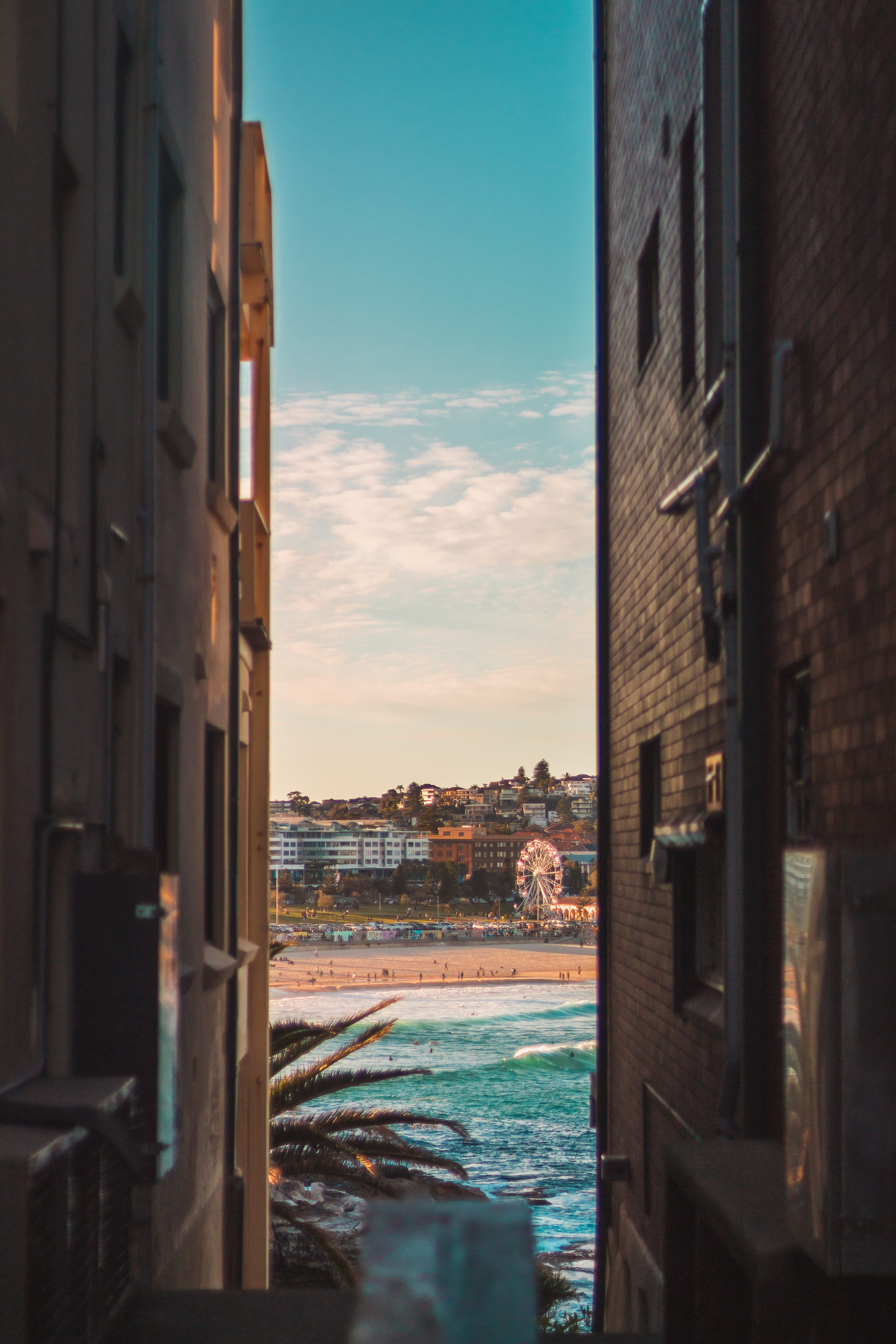 urban Skyline, cityvsnature, city, 5K, narrow, mediterranean Sea, no People, history, urbanphotography, building Exterior, day, skyline, beach, nautical Vessel, Phone HD Wallpaper