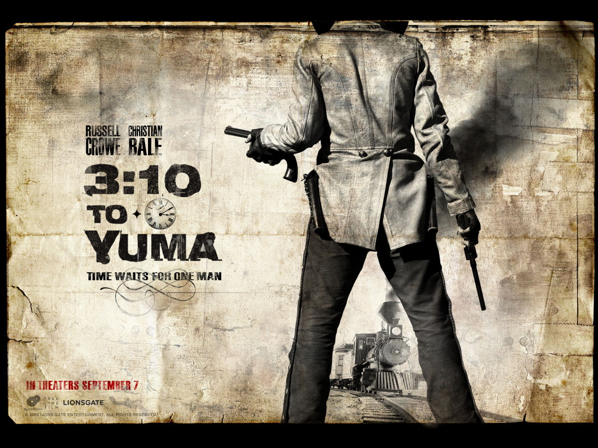movies, movie poster, western, auto post production filter, day, wall - building feature, graffiti, transfer print, representation, art and craft, western script, HD Wallpaper