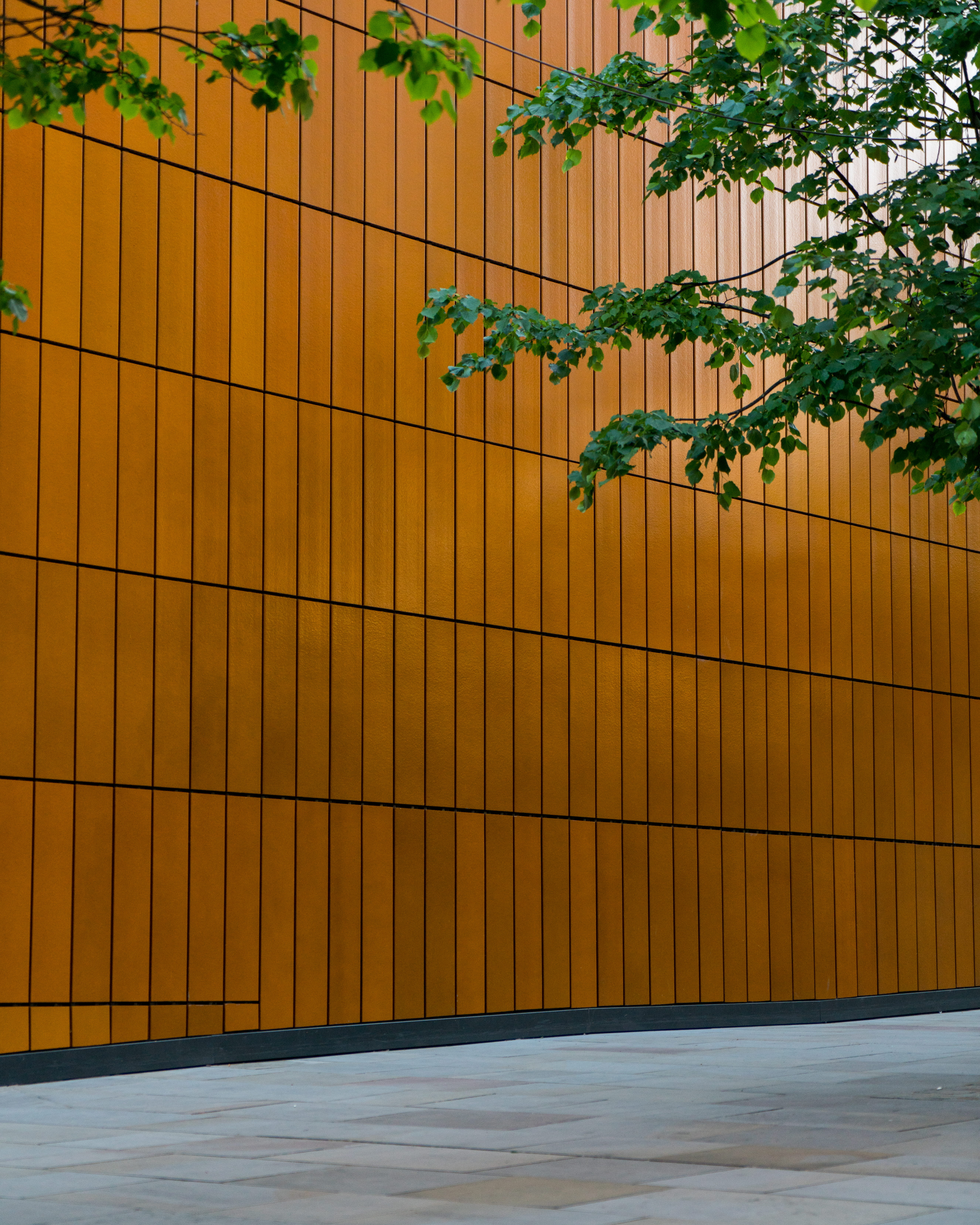 day, nature, building exterior, night, architecture, building, mcr, orange color, flooring, green color, tree, manchester, tile, outdoors, design, summer, Phone HD Wallpaper