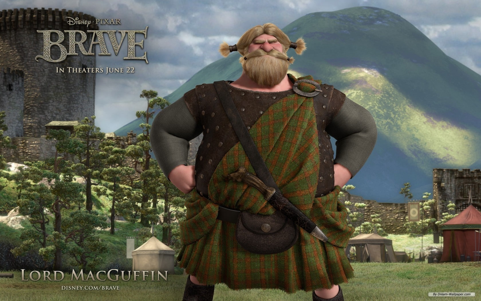 movies, entertainment, hd, x, 720P, Pixar, disney, brave, art, HD Wallpaper