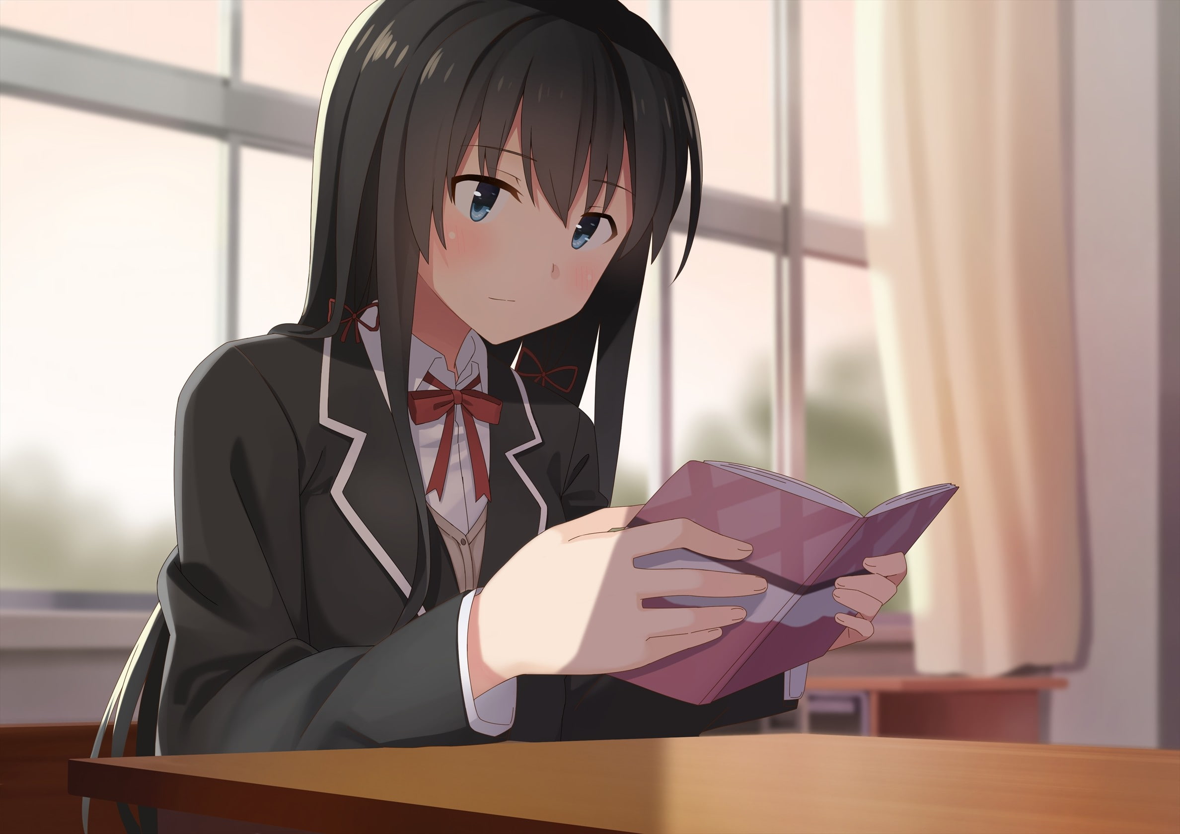 1080P, Yukinoshita Yukino, anime girls, Yahari Ore no Seishun Love Comedy wa Machigatteiru, HD Wallpaper