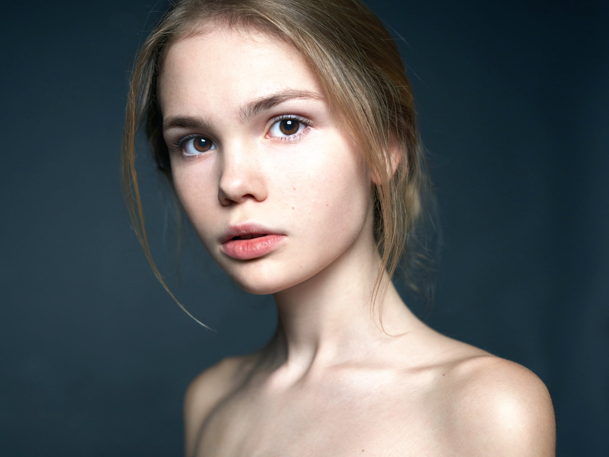 Alexander Vinogradov, portrait, brown-eyed, the beauty, 1080P, HD Wallpaper