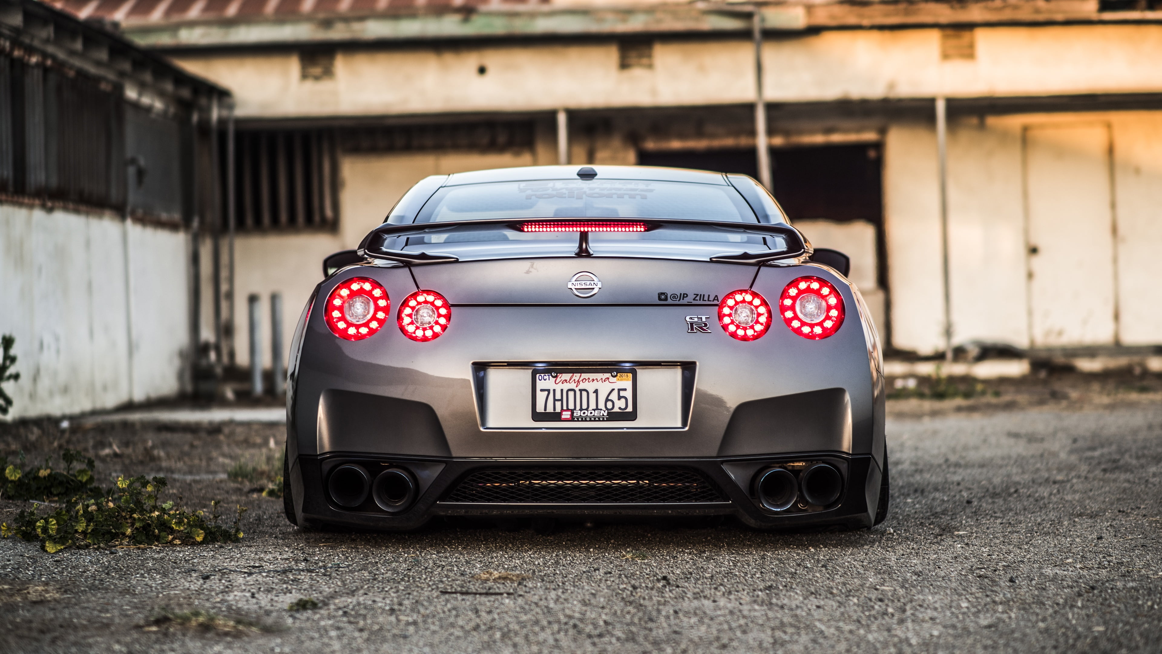 outdoors, built structure, vehicle, red, luxury vehicle, land vehicle, vintage car, wheel, nissan gt-r, garage, building exterior, no people, sports car, HD Wallpaper