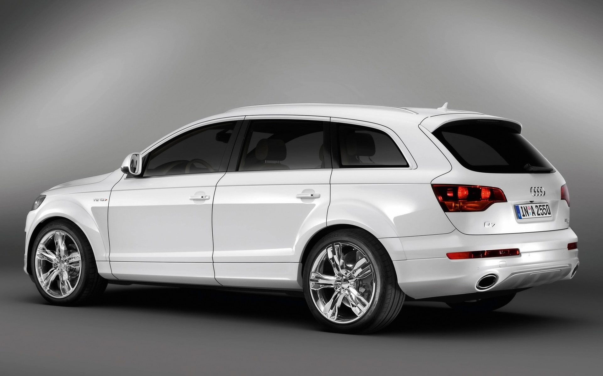 audi q7, side, 1080P, audi, rear, coastline, q, HD Wallpaper