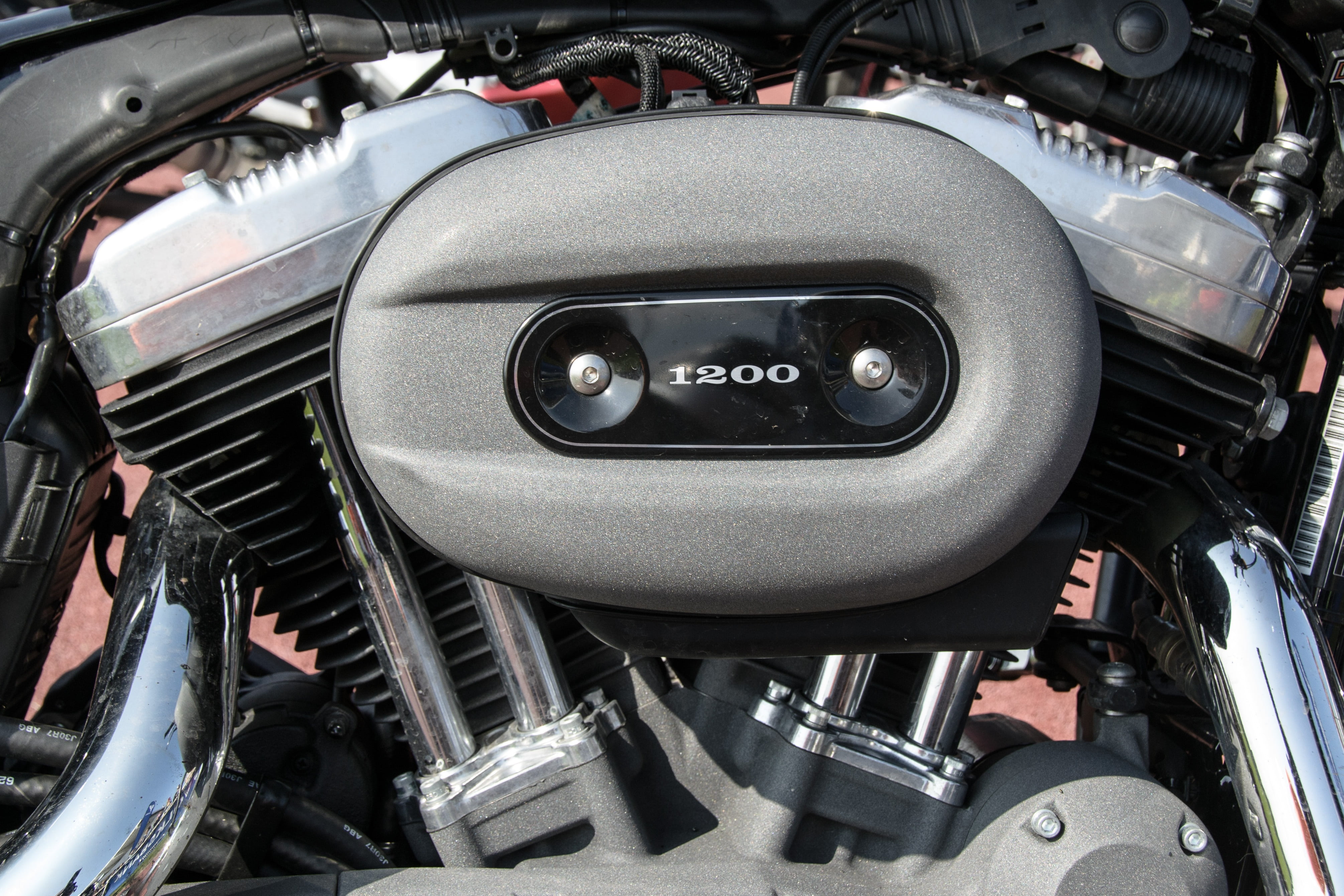 motorcycle, t, day, motorcycles, no people, complexity, metal, text, car, luxury, sportster, motor, part, alloy, technology, harley davidson, clean, side view, HD Wallpaper