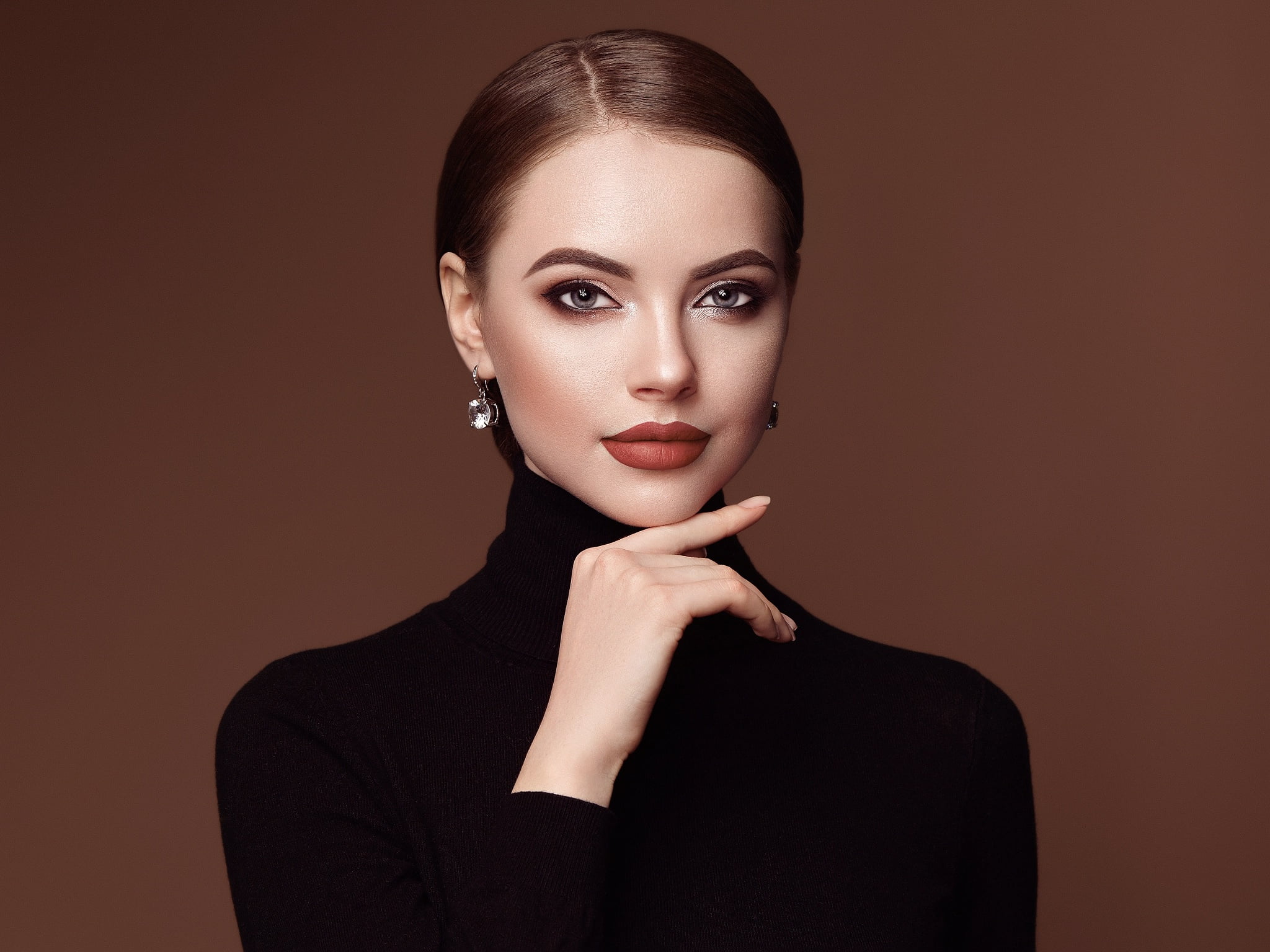 Beauty Fashion, Makeup, 1080P, Oleg Gekman, HD Wallpaper