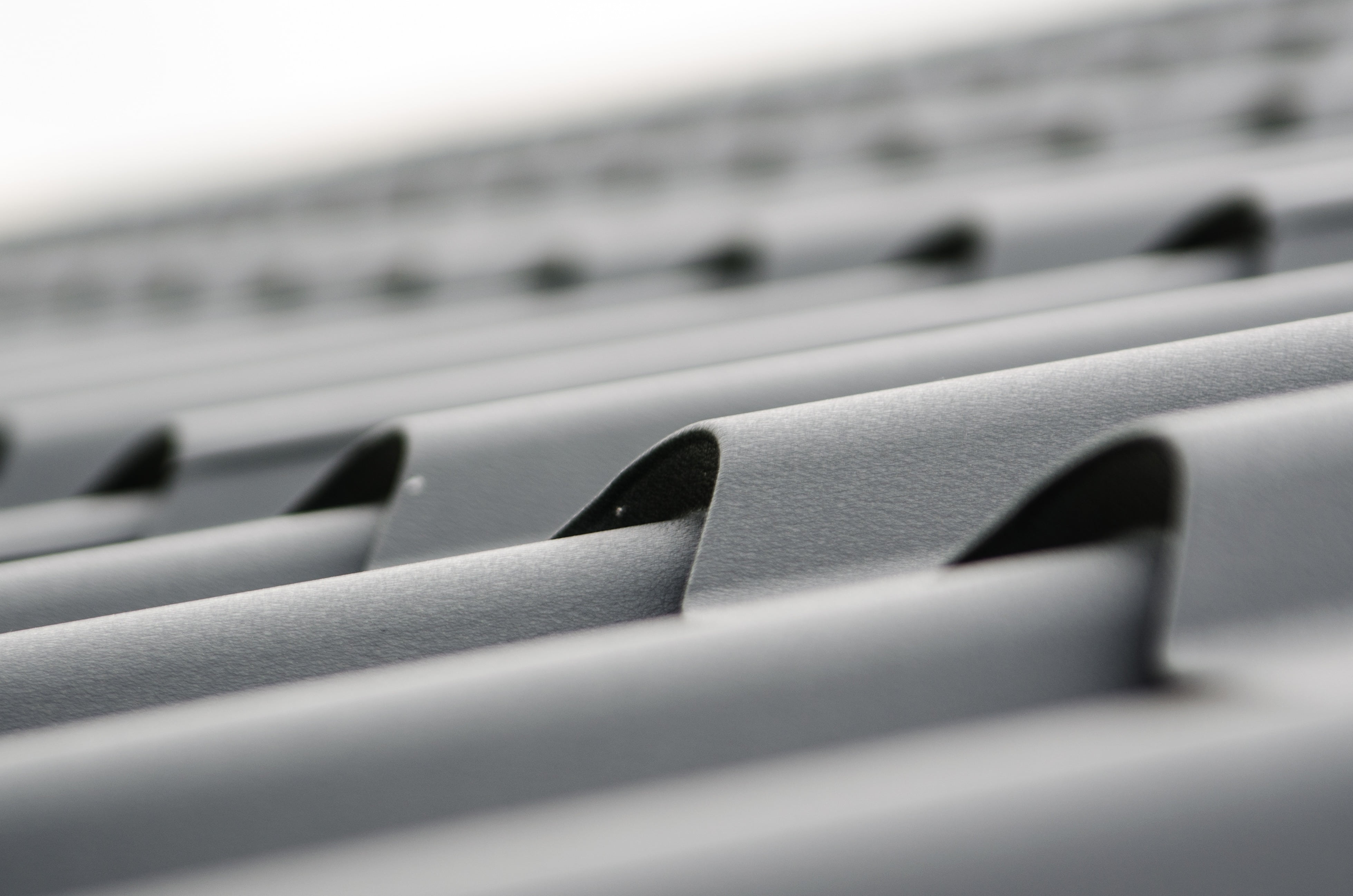 coathanger, gray, no people, in a row, indoors, clothing, macro, studio shot, tiles, business, roof, tile, full frame, technology, backgrounds, close-up, HD Wallpaper