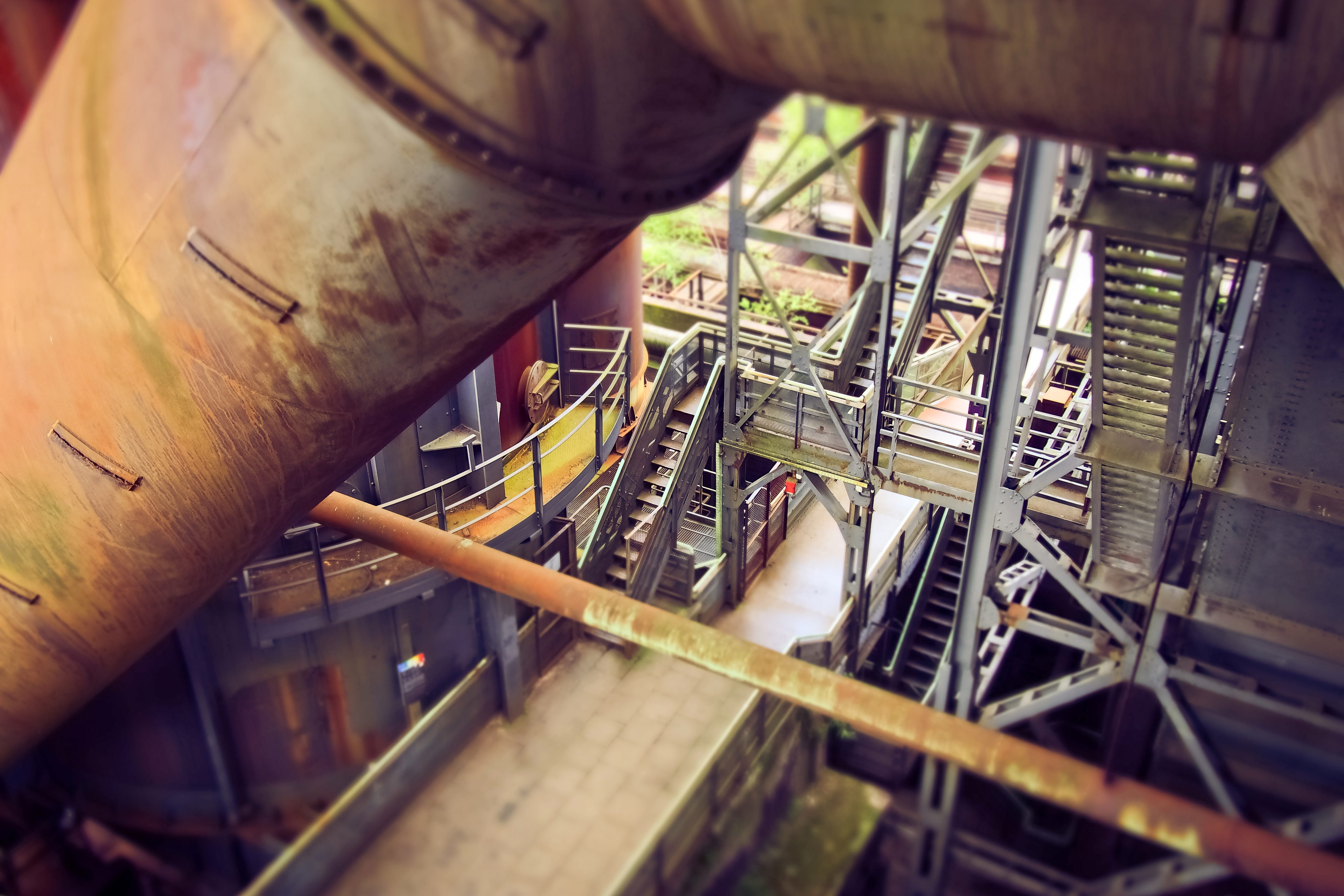 history, industrial plant, atmosphere, selective focus, manufacturing equipment, business, equipment, forget, old factory, architecture, blast furnace, HD Wallpaper