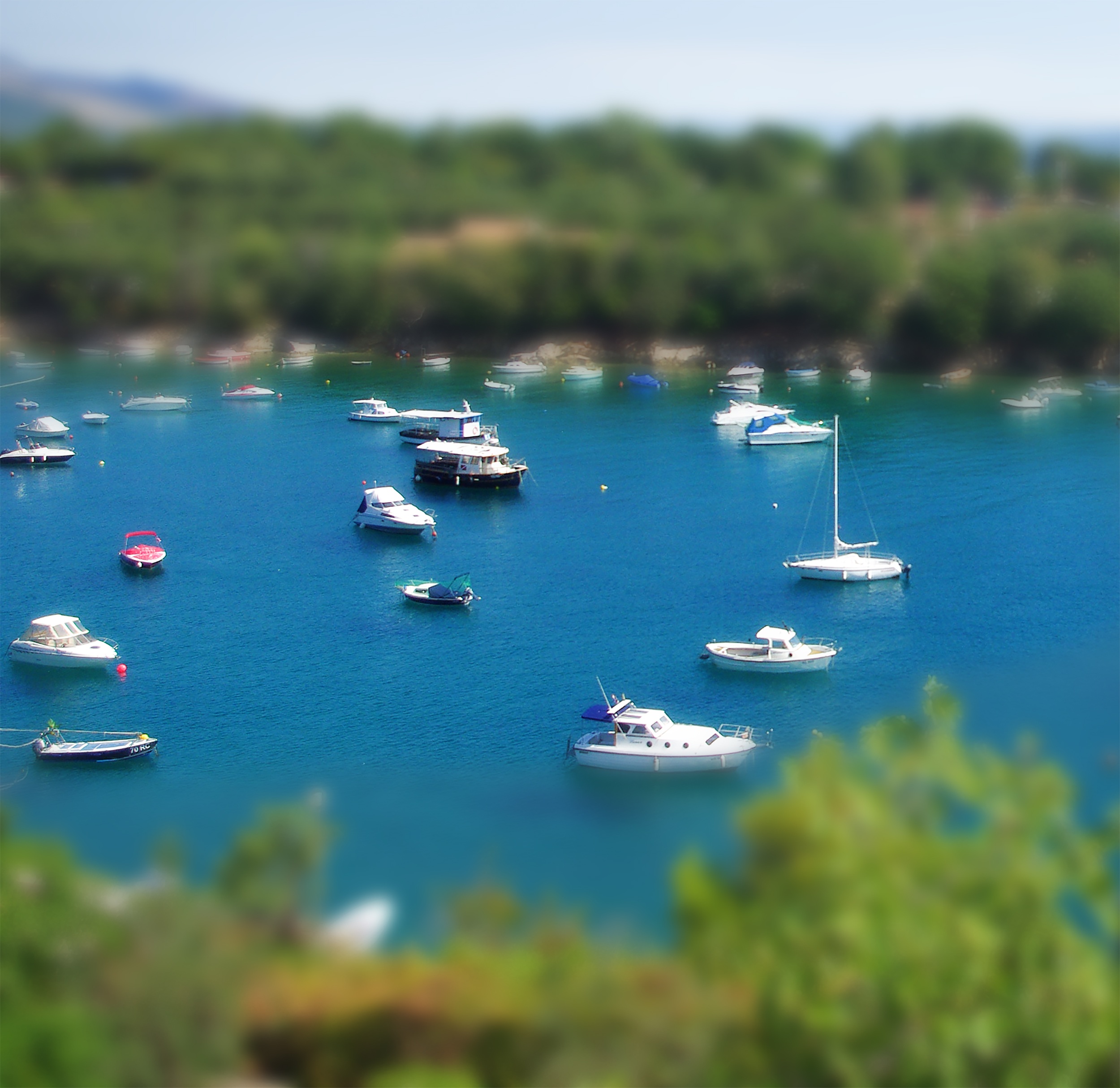 sea, beauty in nature, water, ship, moored, summer, photo, day, luxury, bay, booked, scenics - nature, 1080P, mode of transportation, no people, tree, HD Wallpaper
