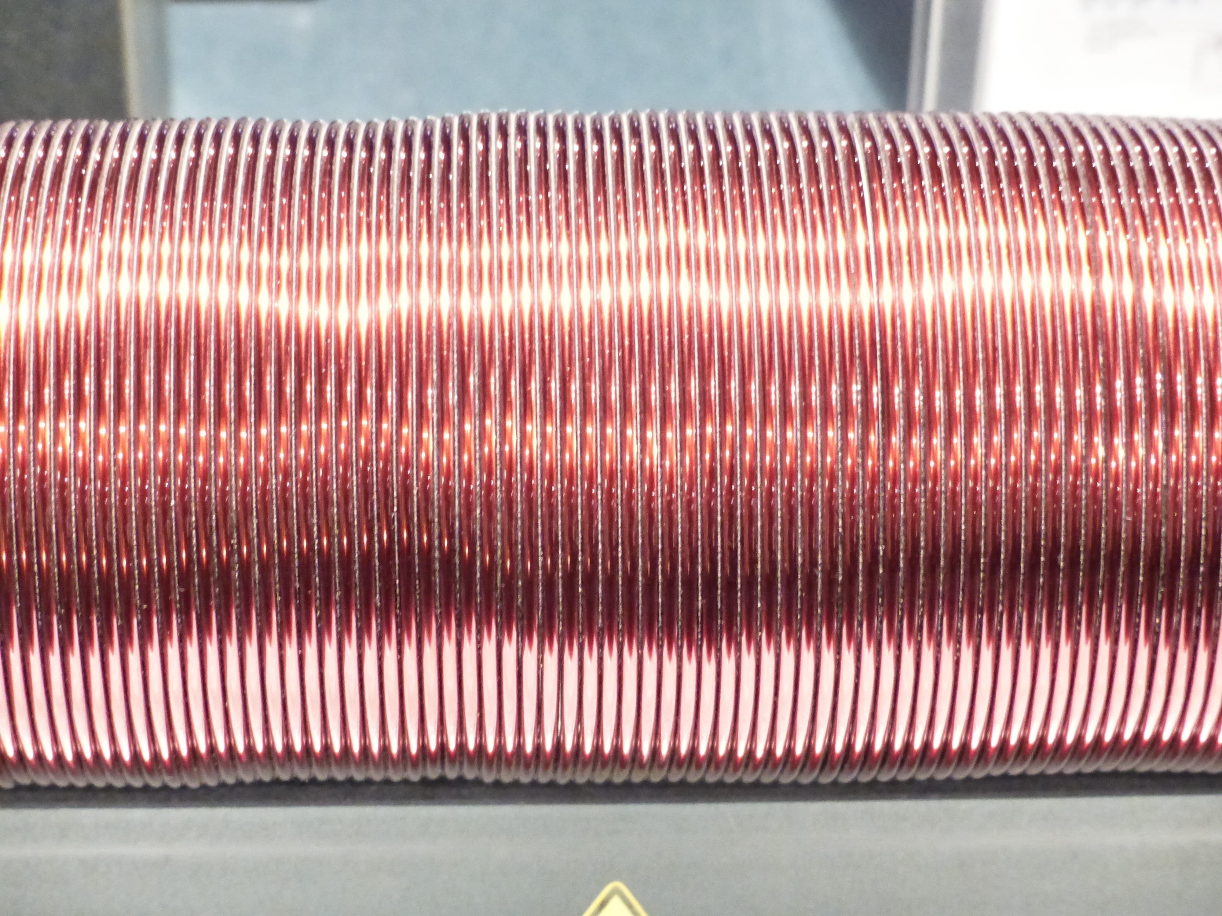 high angle view, pipe - Tube, metal, no people, still life, day, textured, electrical engineering, close-up, electric module, red, pattern, silver colored, HD Wallpaper