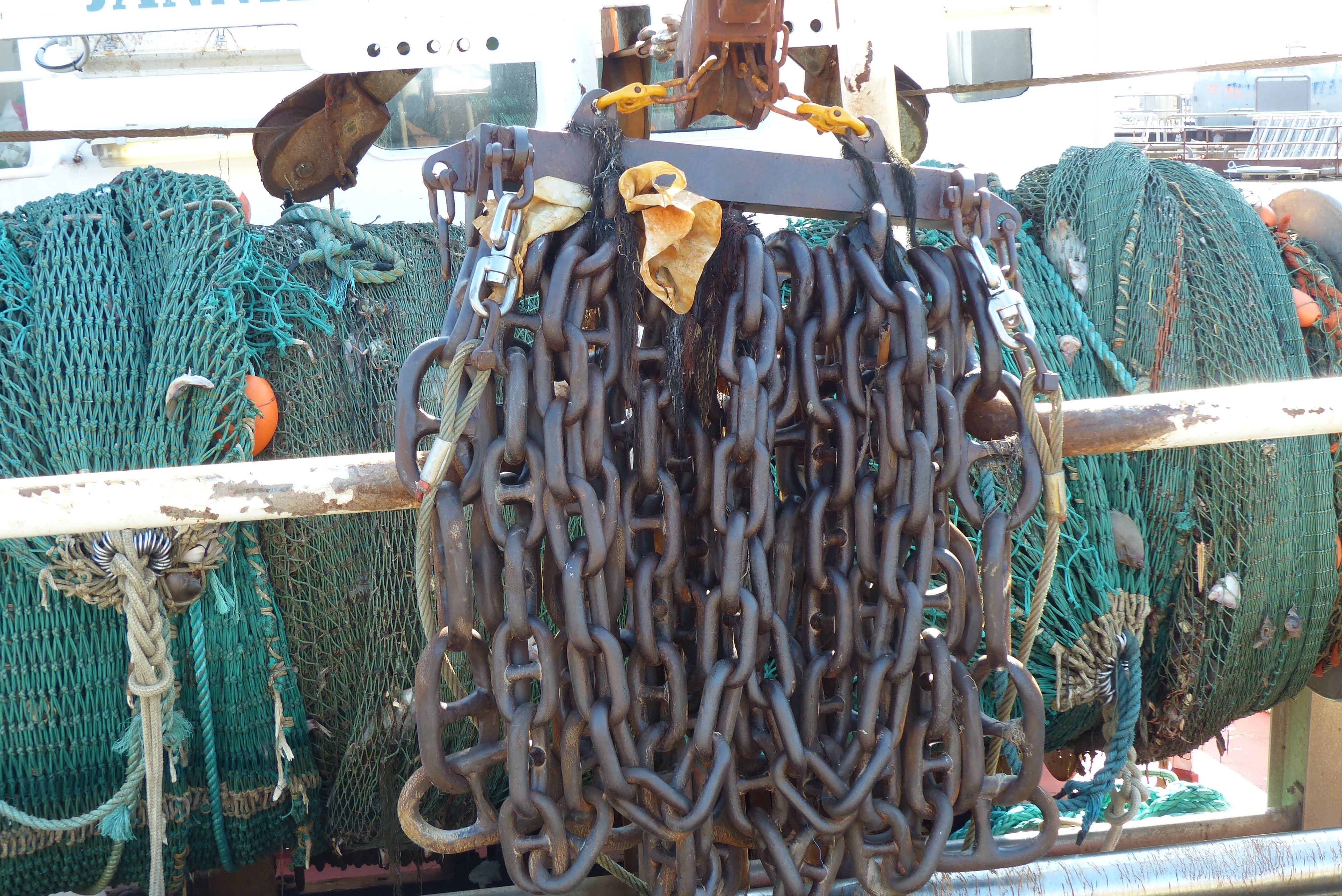 strength, complexity, hanging, fishing, nature, fishing net, fishing boat, anchor chain, mode of transportation, metal, 4K, necklace, protection, port, HD Wallpaper