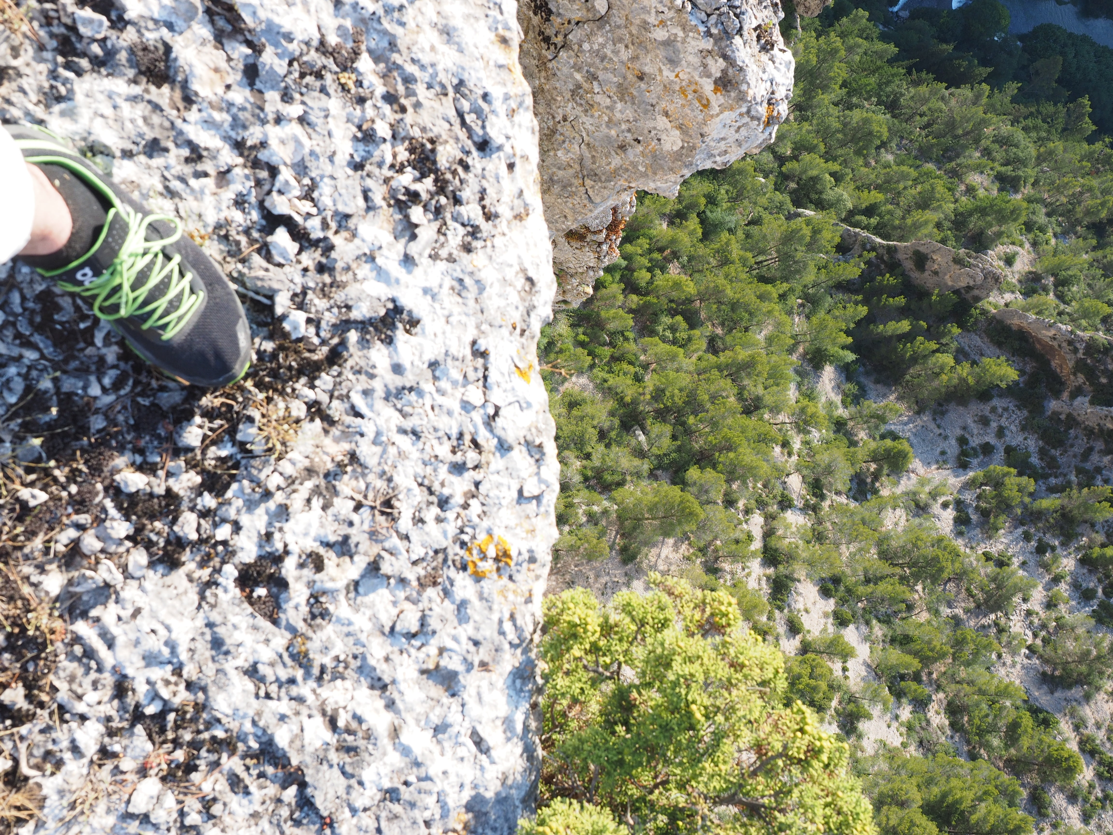 one person, 4K, human leg, outdoors, nature, karst area, body part, france, human body part, rock wall, rock - object, rock, activity, day, human foot, HD Wallpaper