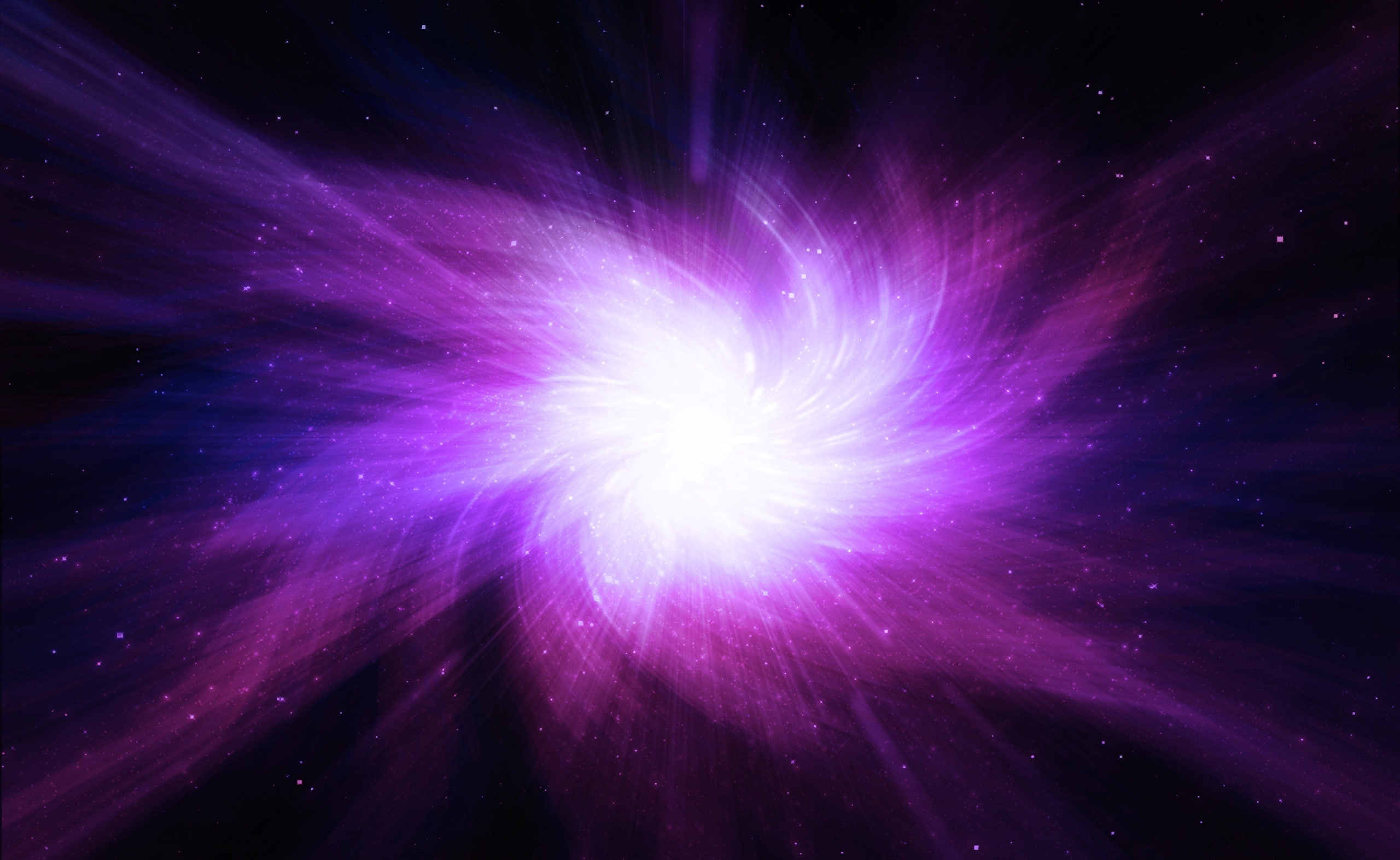 2K, Aero, Colorful, Space, Light, Bluish, HD Wallpaper