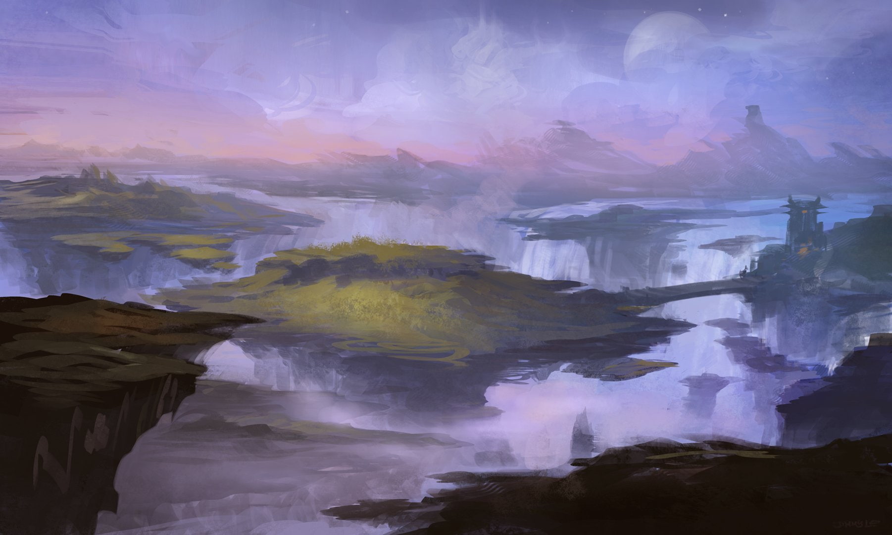 Warcraft, World Of Warcraft, Draenor, Nagrand, 720P, HD Wallpaper
