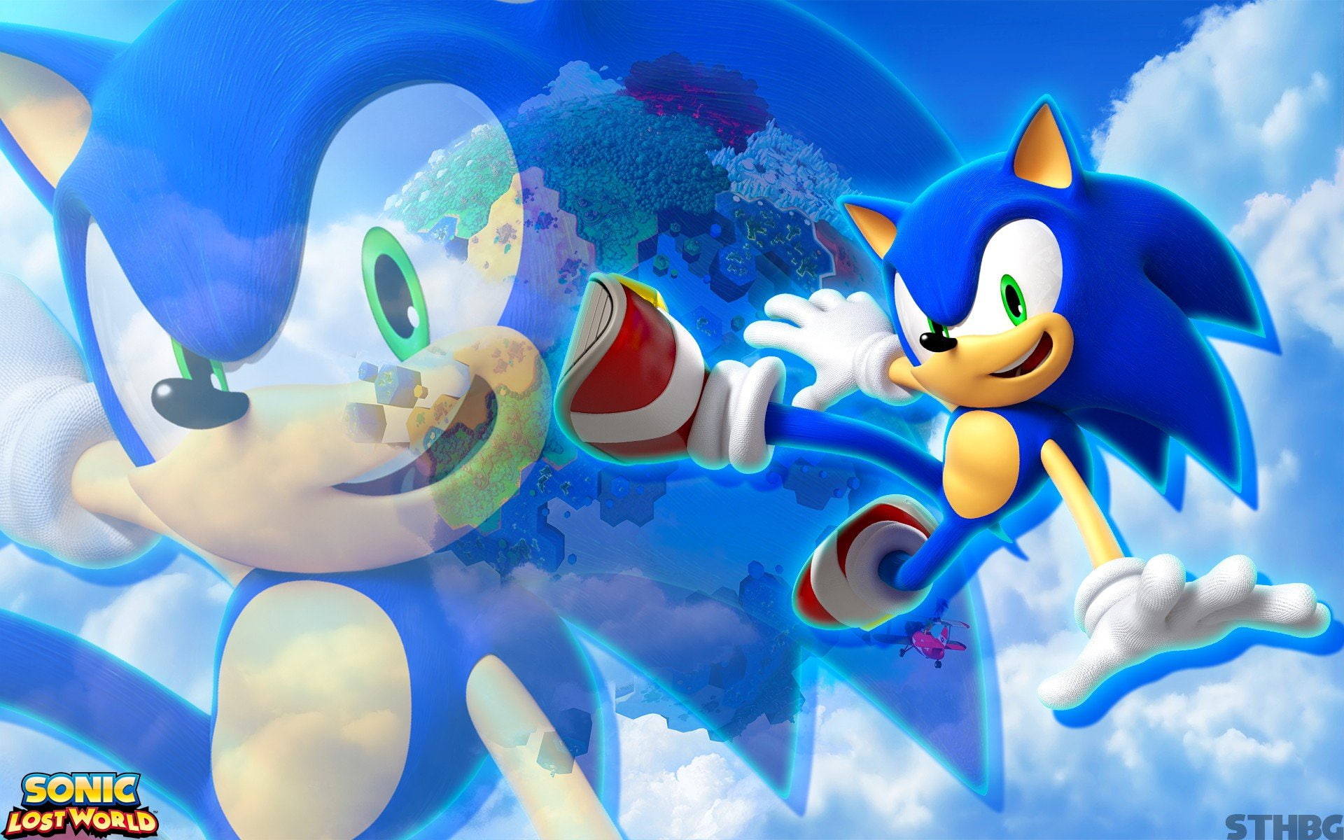 Sega, 1080P, Sonic Lost World, Sonic The Hedgehog, Nintendo, HD Wallpaper