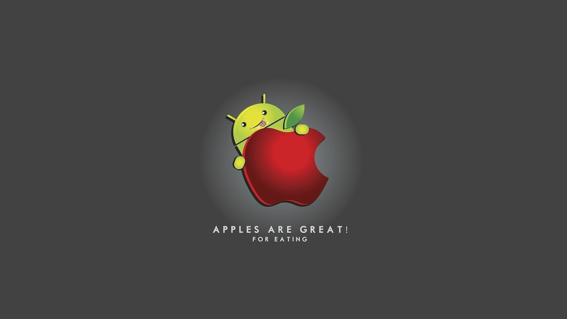 apples, hd, funny, 1080P, android, entertainment, art, HD Wallpaper