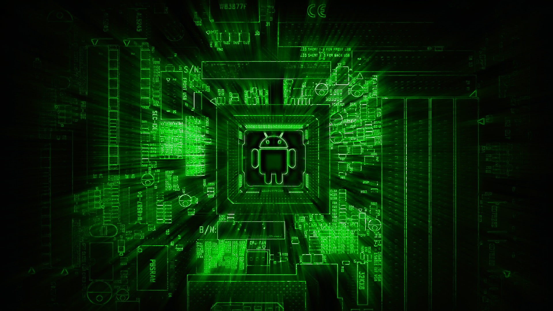 android, 1080P, logo, hd Pictures, HD Wallpaper