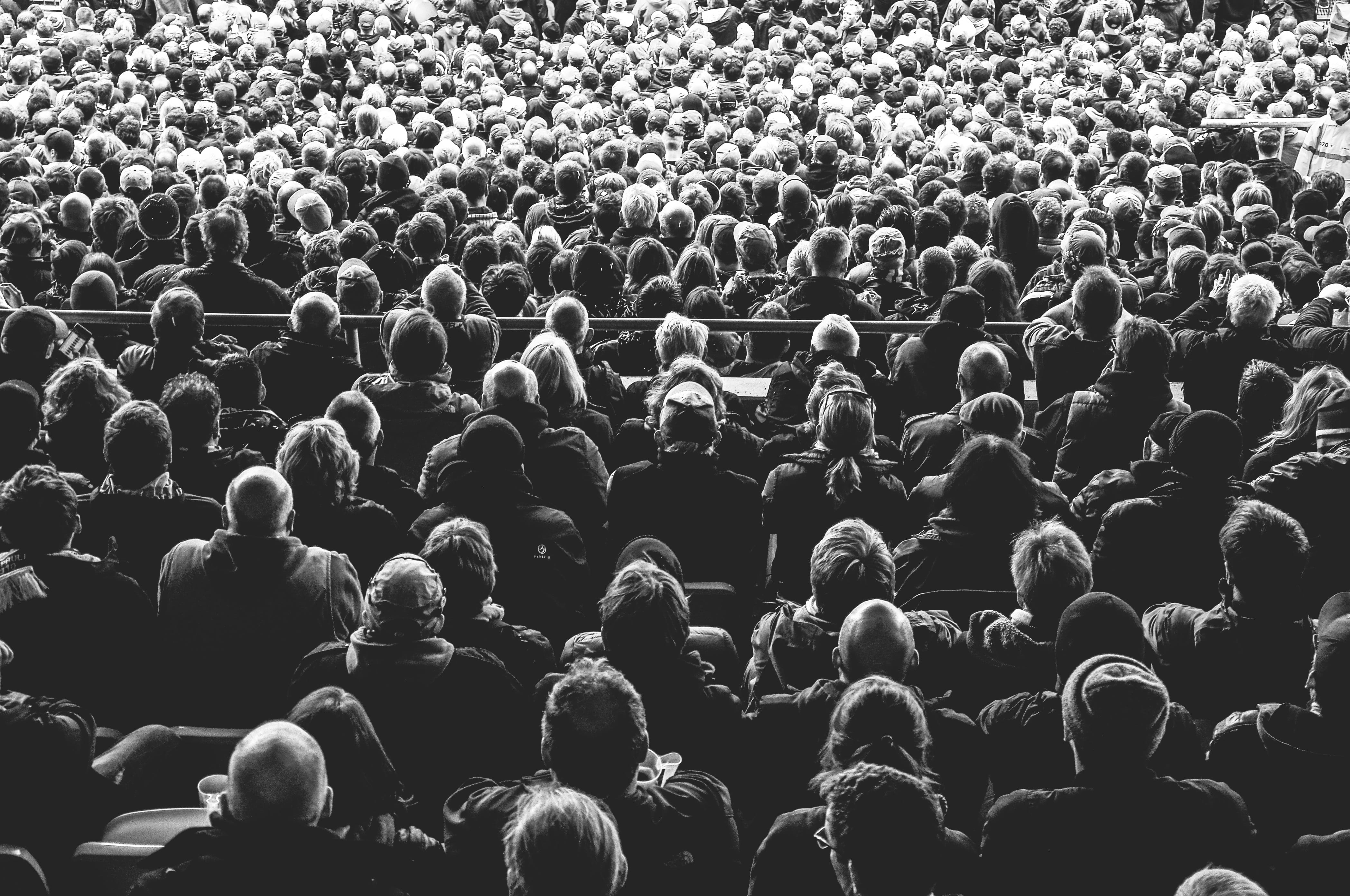lifestyles, music, adult, entertainment, concert, real people, audience, women, spectator, full, arts culture and entertainment, enjoyment, cinema, popular music concert, HD Wallpaper