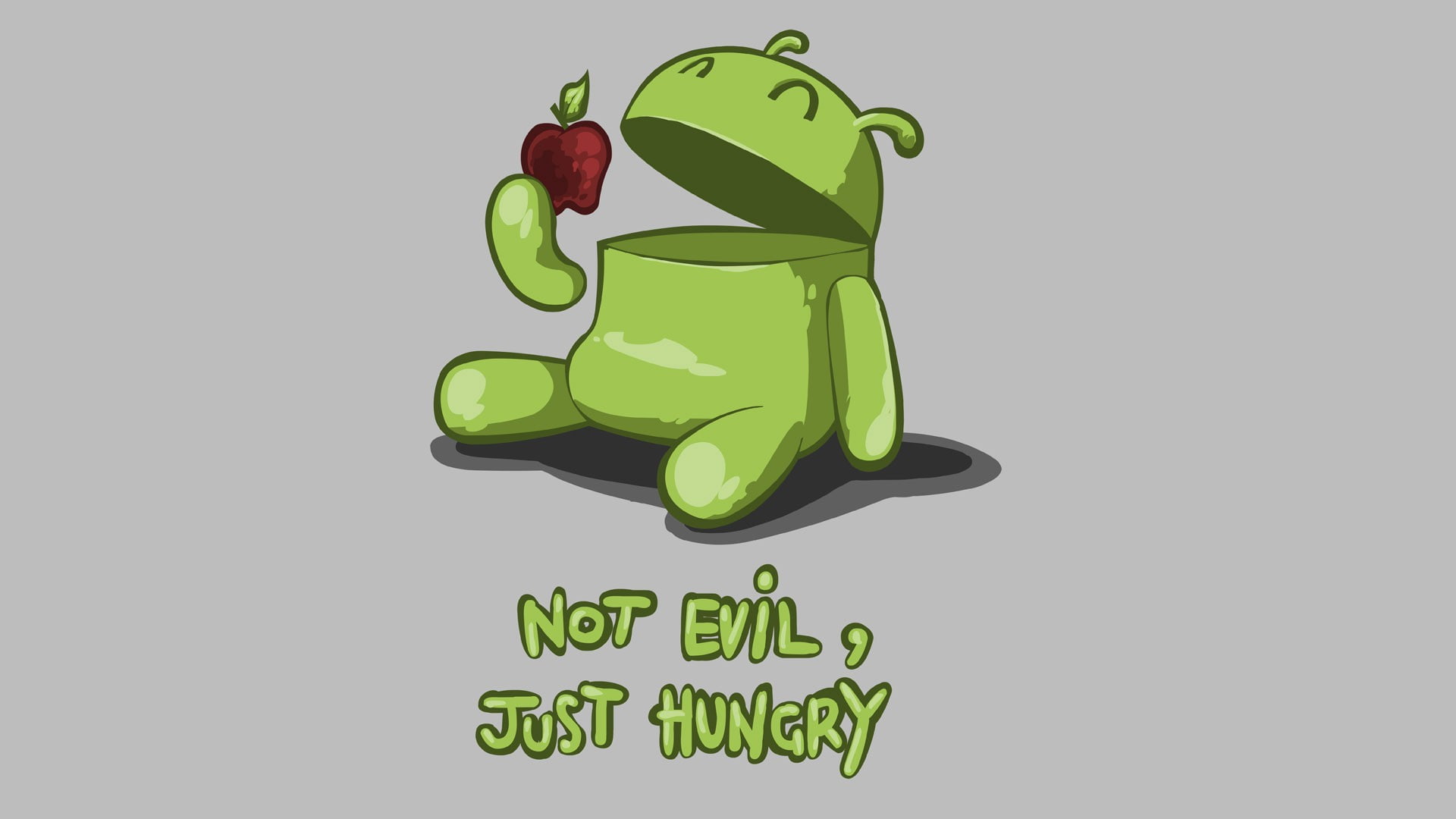 funny, quotes, android, humor, 1080P, apples, technology, HD Wallpaper
