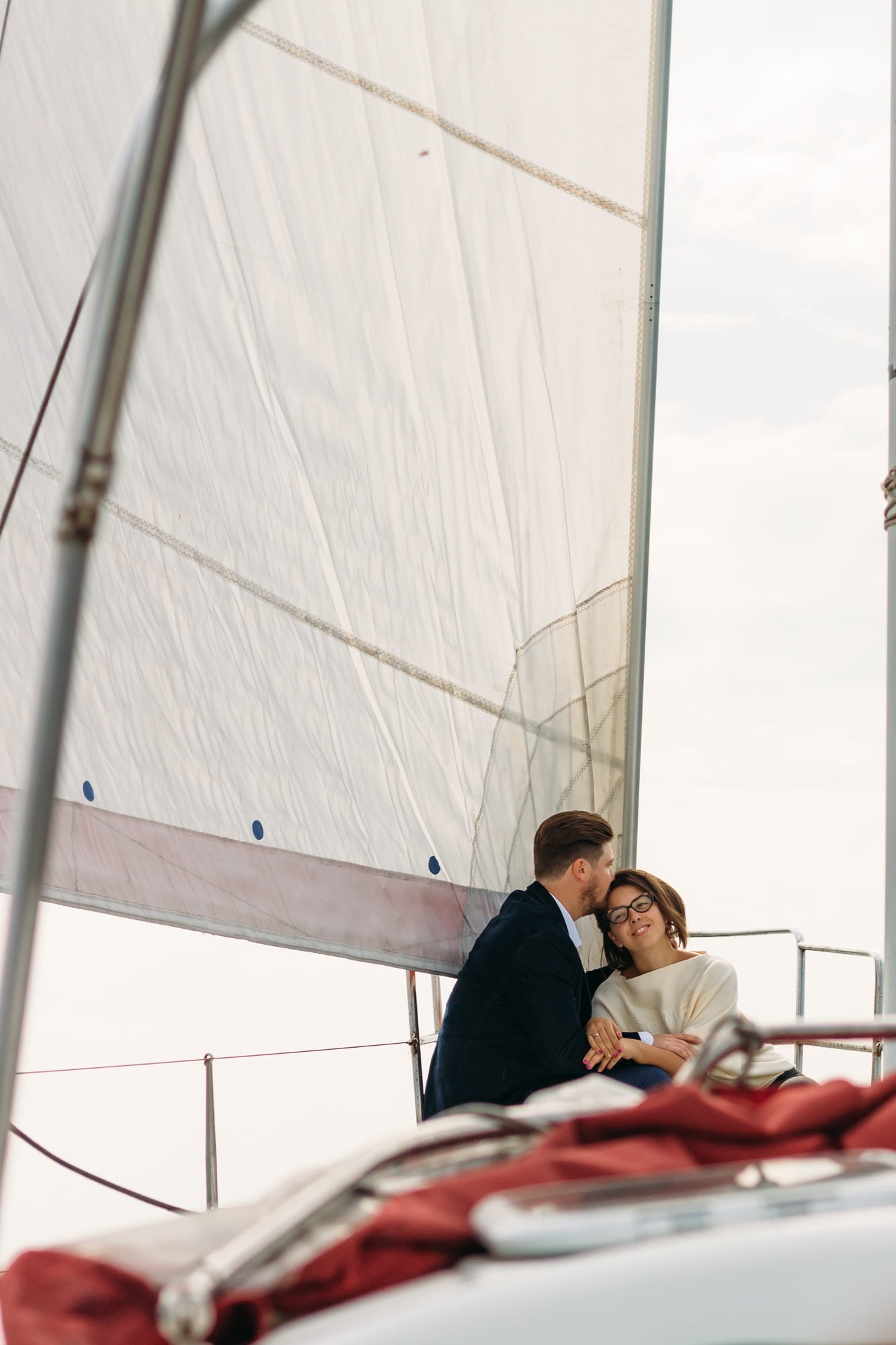 on a yacht, adult, real people, two, outdoors, young adult, couple - relationship, architecture, happiness, romance, young men, couple, togetherness, women, Phone HD Wallpaper