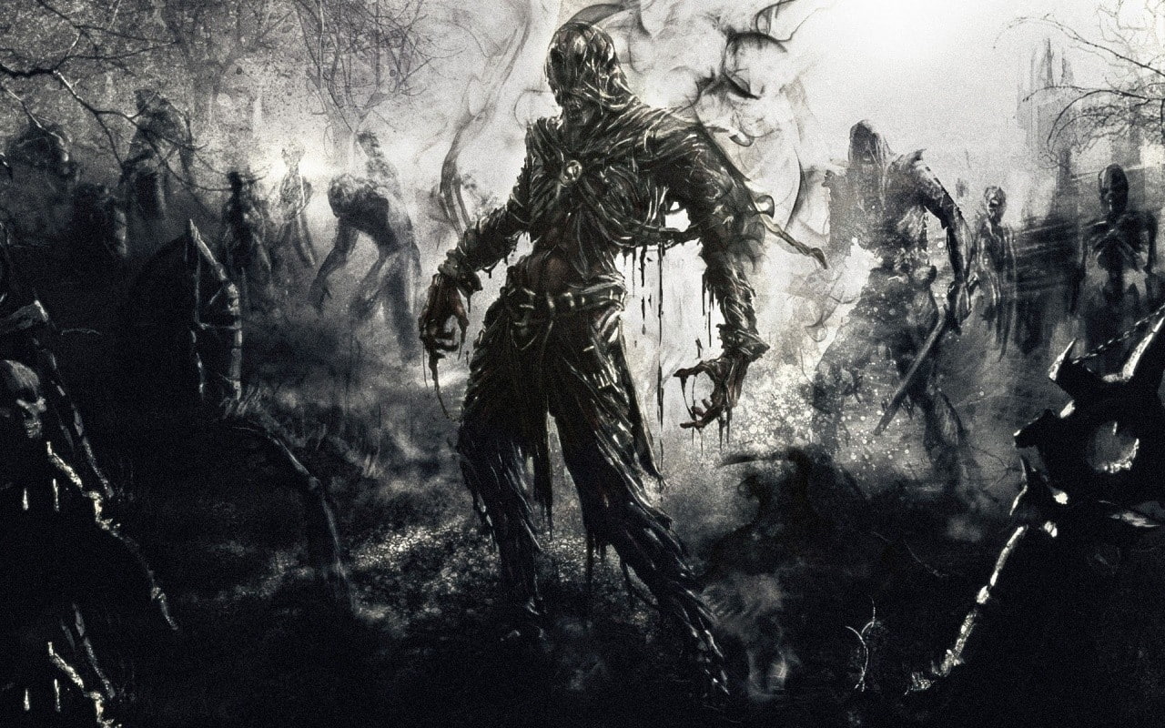 art, hd, x, fantasy, souls, land, dark, abstract, fantasy art, 720P, HD Wallpaper