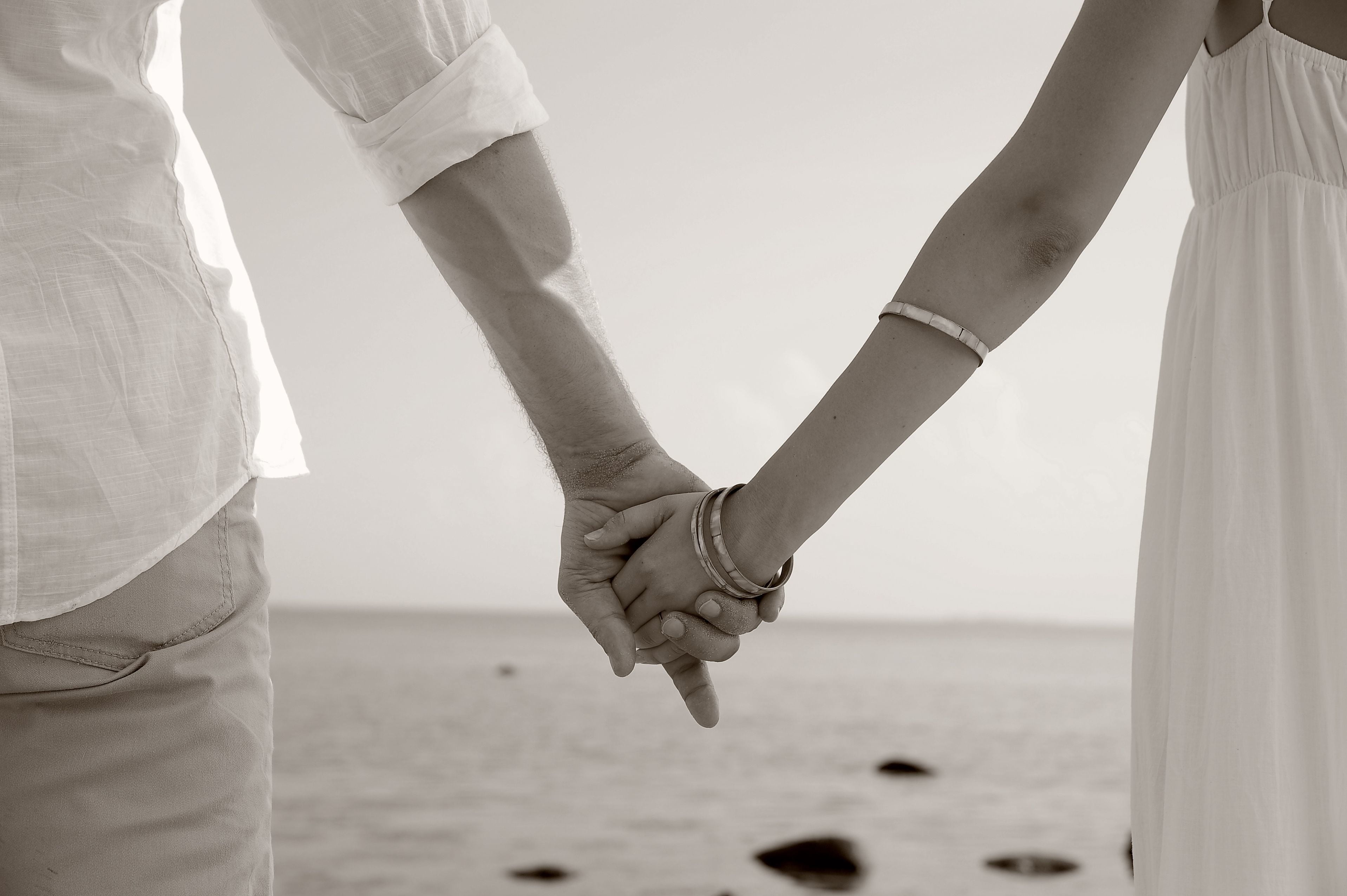 fun, standing, heterosexual Couple, holding Hands, flirting, affectionate, enjoyment, child, wife, emotion, HD, married, husband, wedding, lifestyles, HD Wallpaper