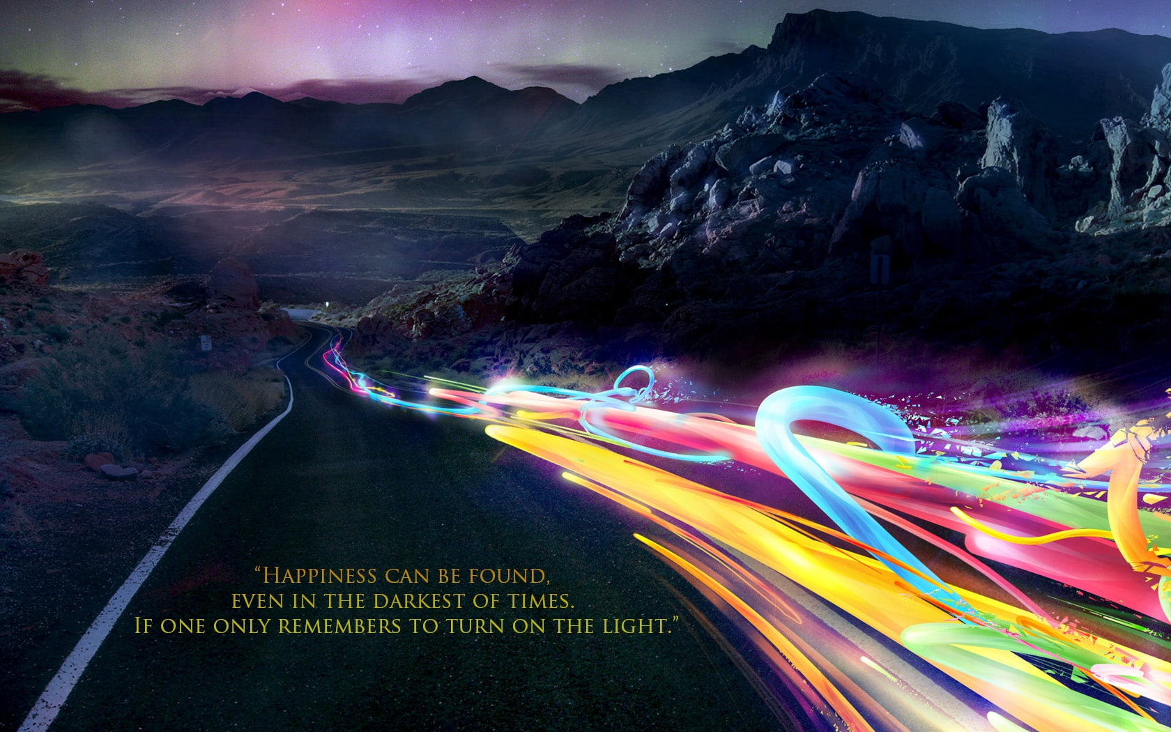 roads, x, art, hd, lovers, colorful, mountains, photomanipulations, nature, 720P, Love, HD Wallpaper