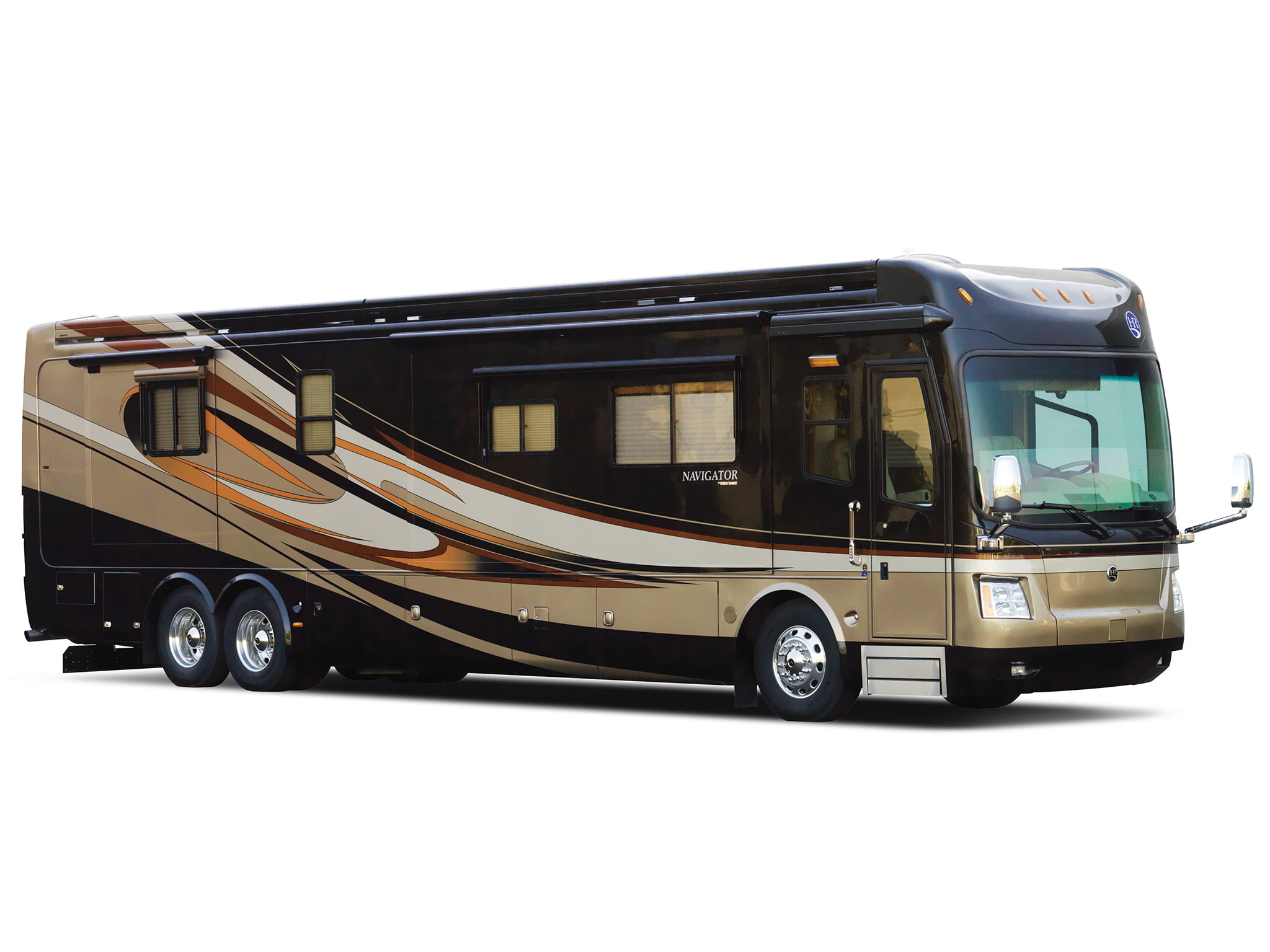 camper, 1080P, motorhome, semi, navigator, rambler, 2008, tractor, holiday, HD Wallpaper