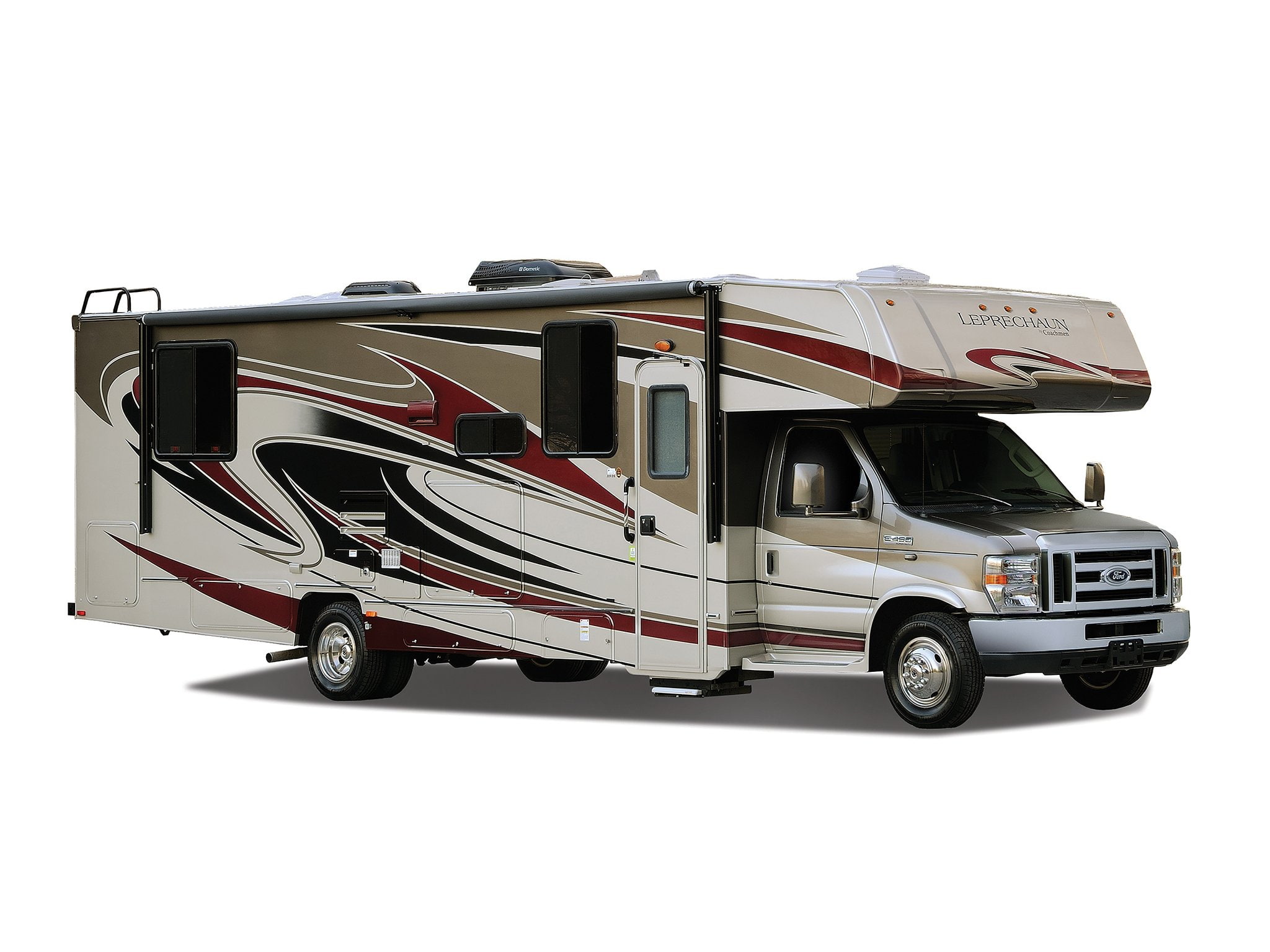 leprechaun, camper, coachmen, motorhome, 2008, 1080P, ford, HD Wallpaper