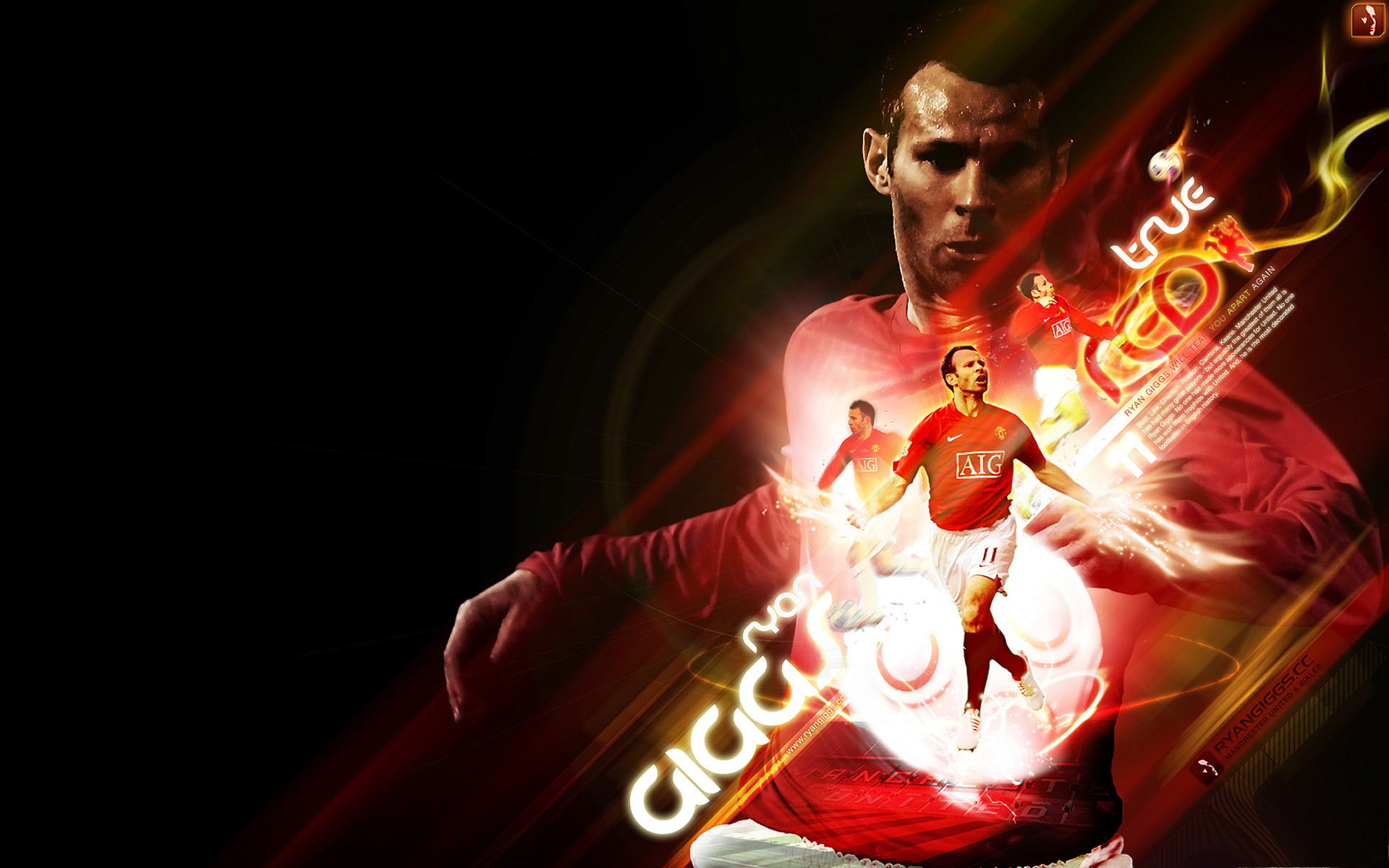 Ryan Giggs, 4k pics, paper, 1080P, 1920x1200, HD Wallpaper