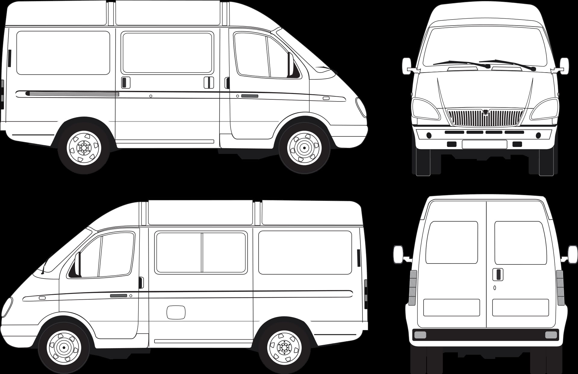 city, land vehicle, public transportation, glass - material, truck, automobile, communication, graphic, graphical, stationary, transport, 1080P, passenger, HD Wallpaper