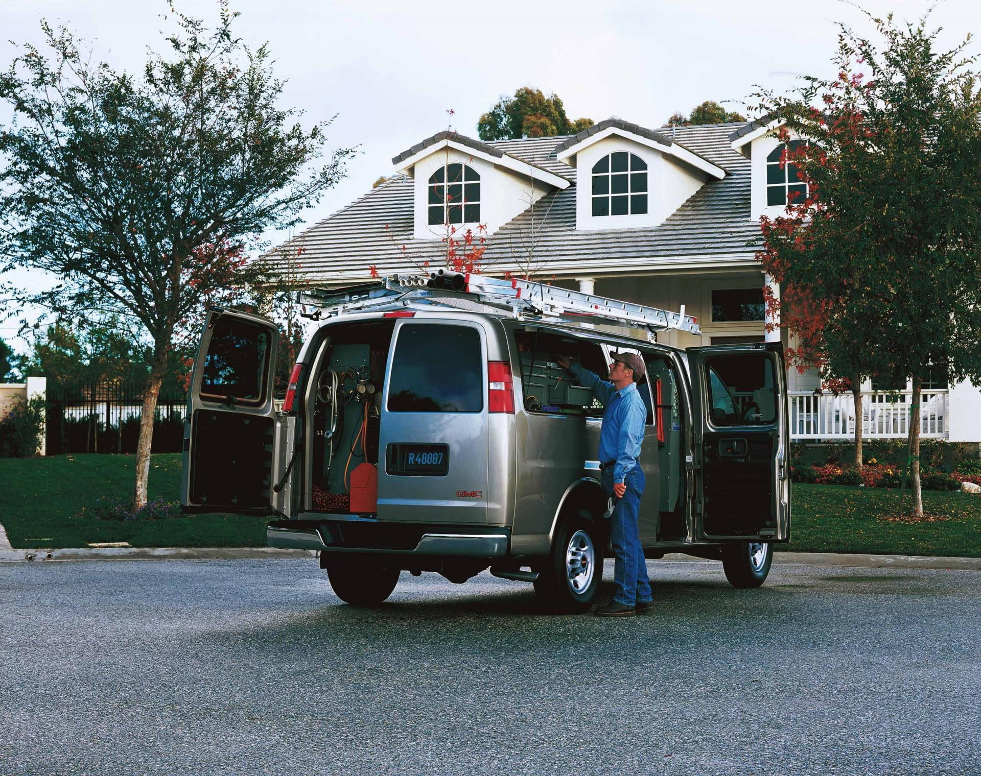 passenger, car, gmc, savana, 1080P, van, HD Wallpaper