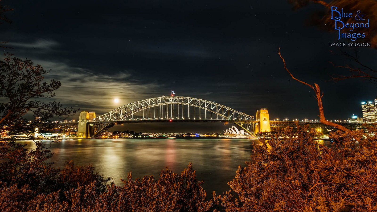 australia, towers, night, cities, 720P, sydney, tower, australie, tasmanie, panoramic, way, architecture, building, bridges, panorama, monuments, hotel, HD Wallpaper