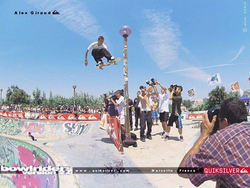 nature, giraud, child, group of people, leisure activity, architecture, men, sky, enjoyment, people, outdoors, lifestyles, women, Skateboarding, Sports, HD Wallpaper