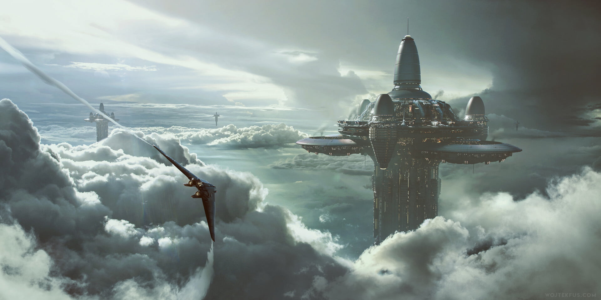 1080P, artwork, Wojtek Fus, HD Wallpaper