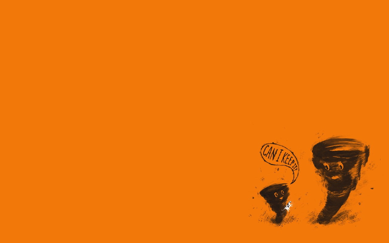 Cow, 720P, humor, Twister, HD Wallpaper