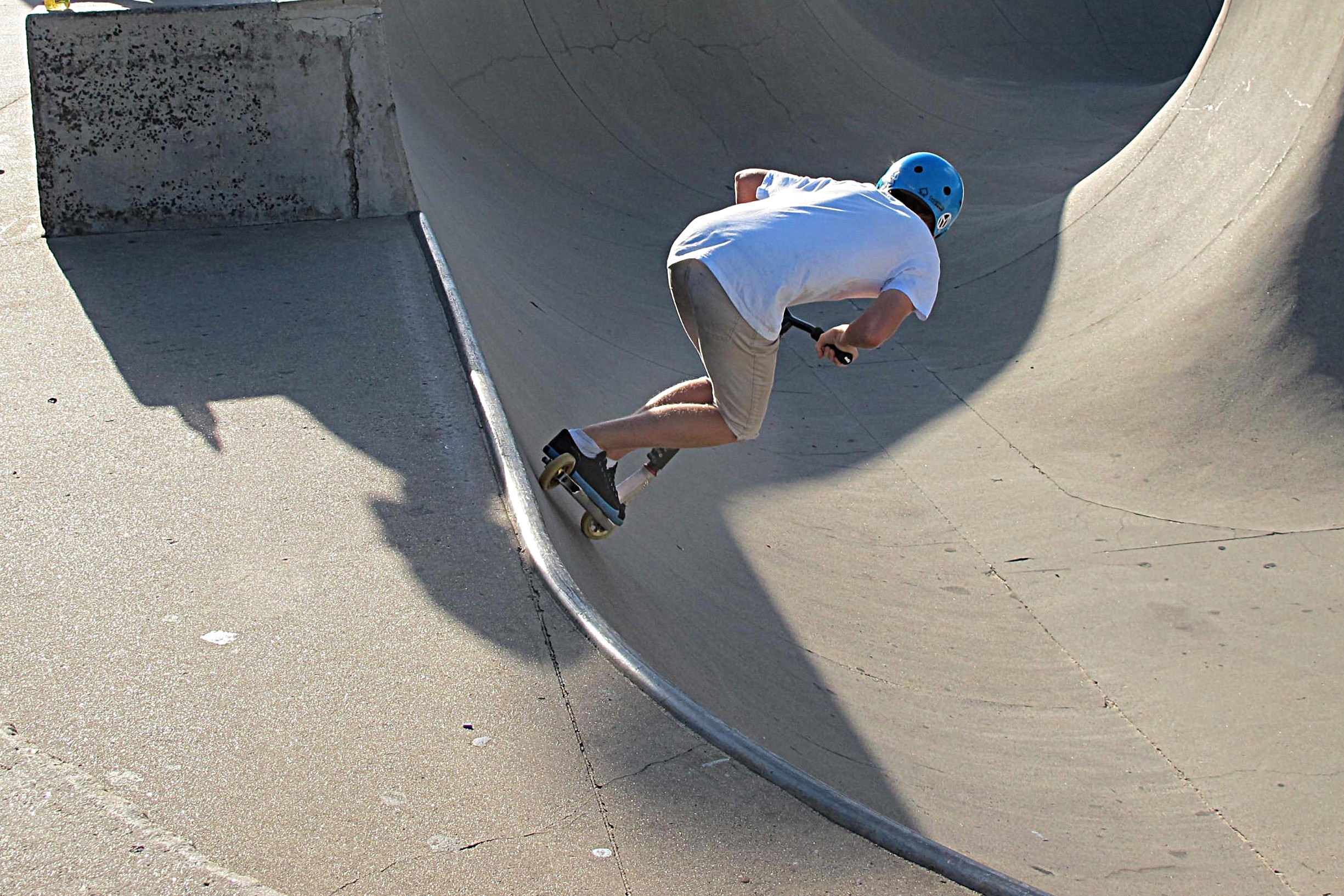 youth, young people, riding, twister scooter, shadow, cairns, full length, scooting, nature, men, half pipe, sports equipment, 1080P, sport, casual clothing, HD Wallpaper