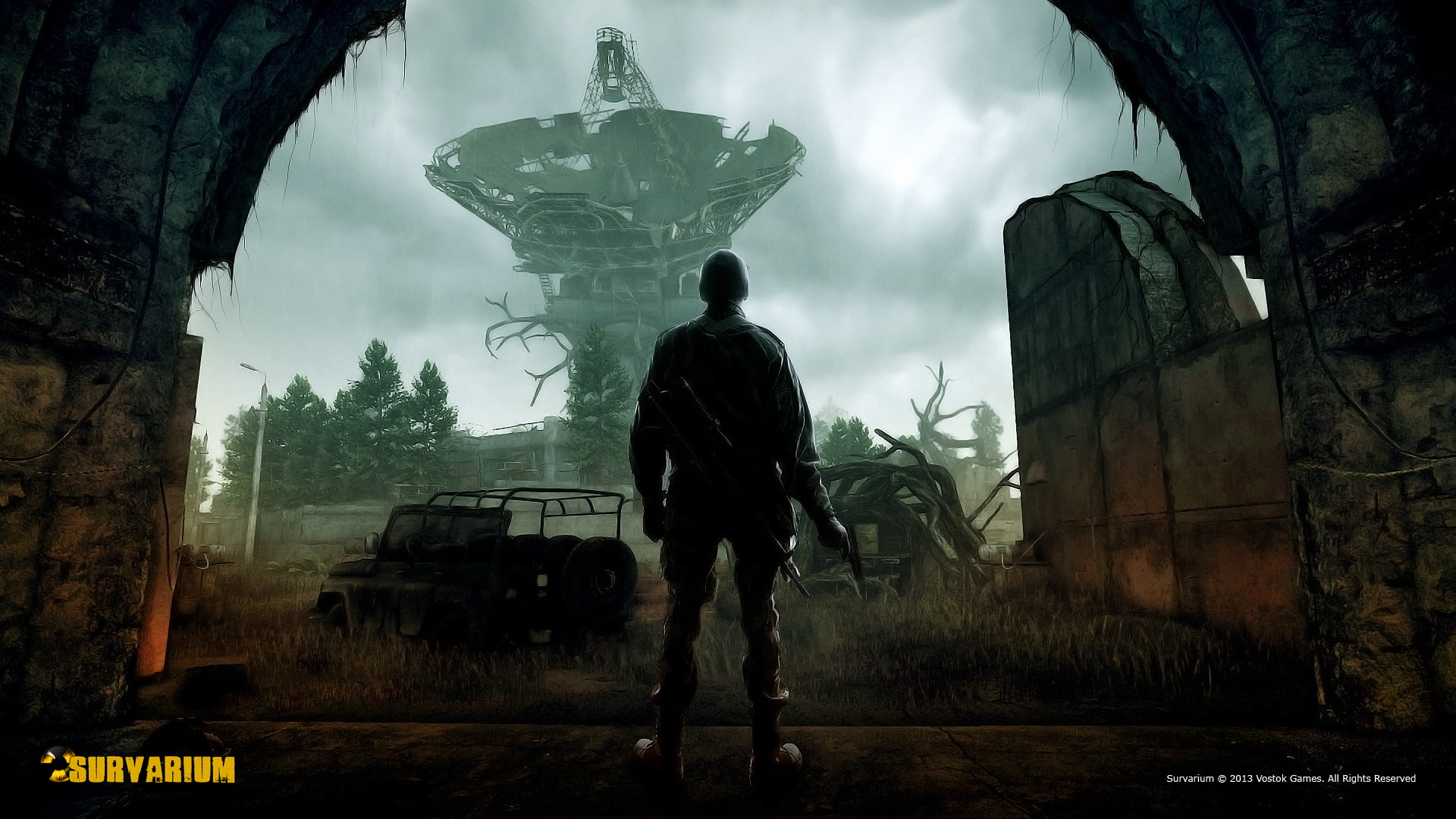 people, Vostok Games, SURVARIUM, 1080P, machine, HD Wallpaper