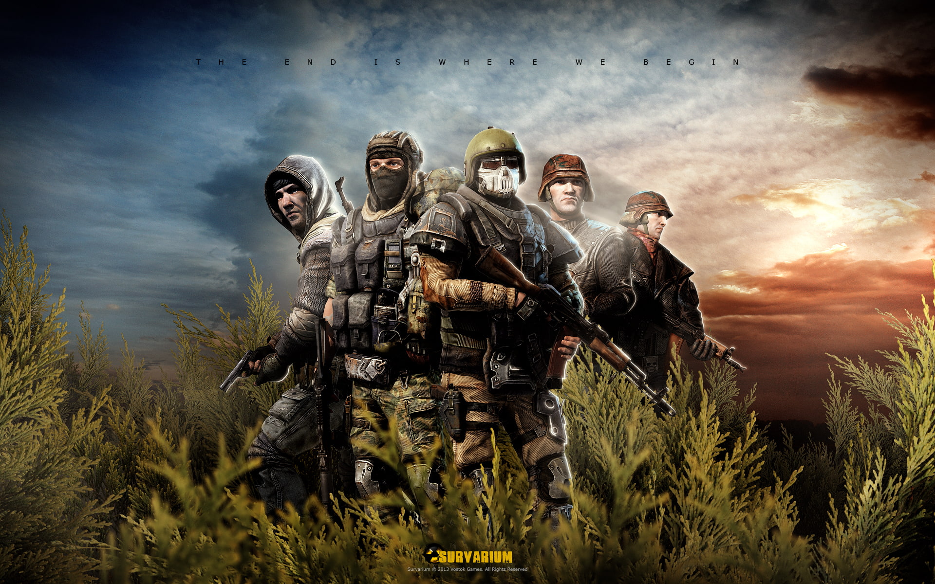 1080P, warriors, weapons, survarium, HD Wallpaper