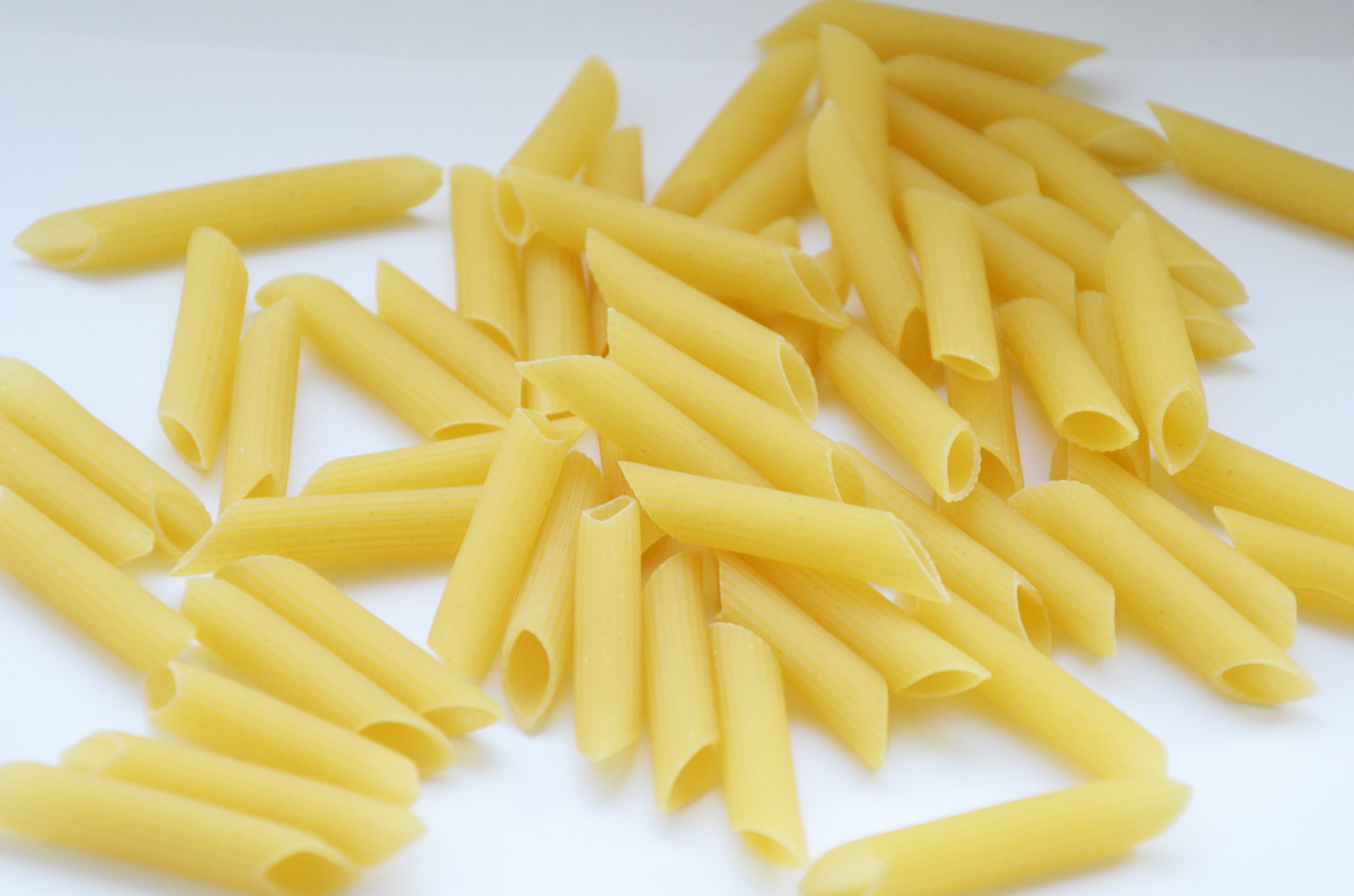 pasta, freshness, food and drink, high angle view, white background, spaghetti, kitchen, close-up, italian food, healthy eating, macaroni, carbohydrate - food type, HD Wallpaper