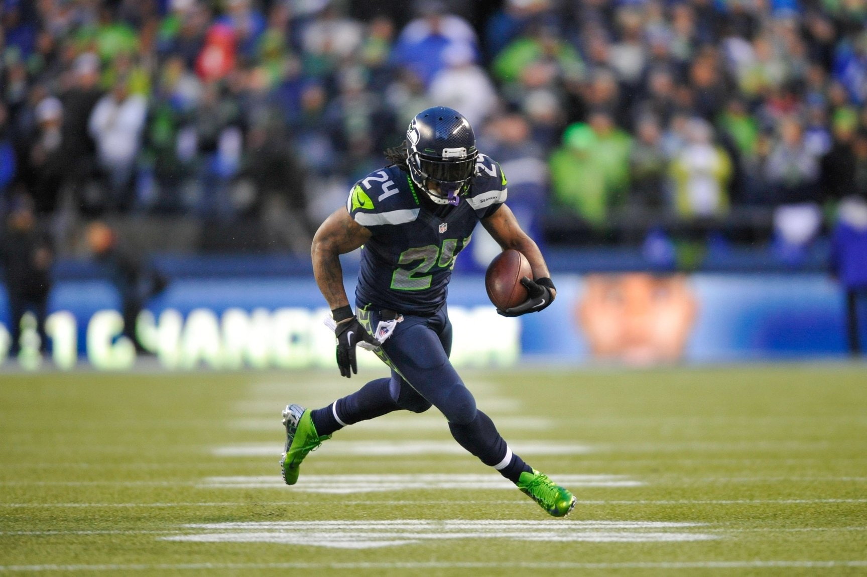 Seattle Seahawks, Football, Marshawn Lynch, 720P, HD Wallpaper