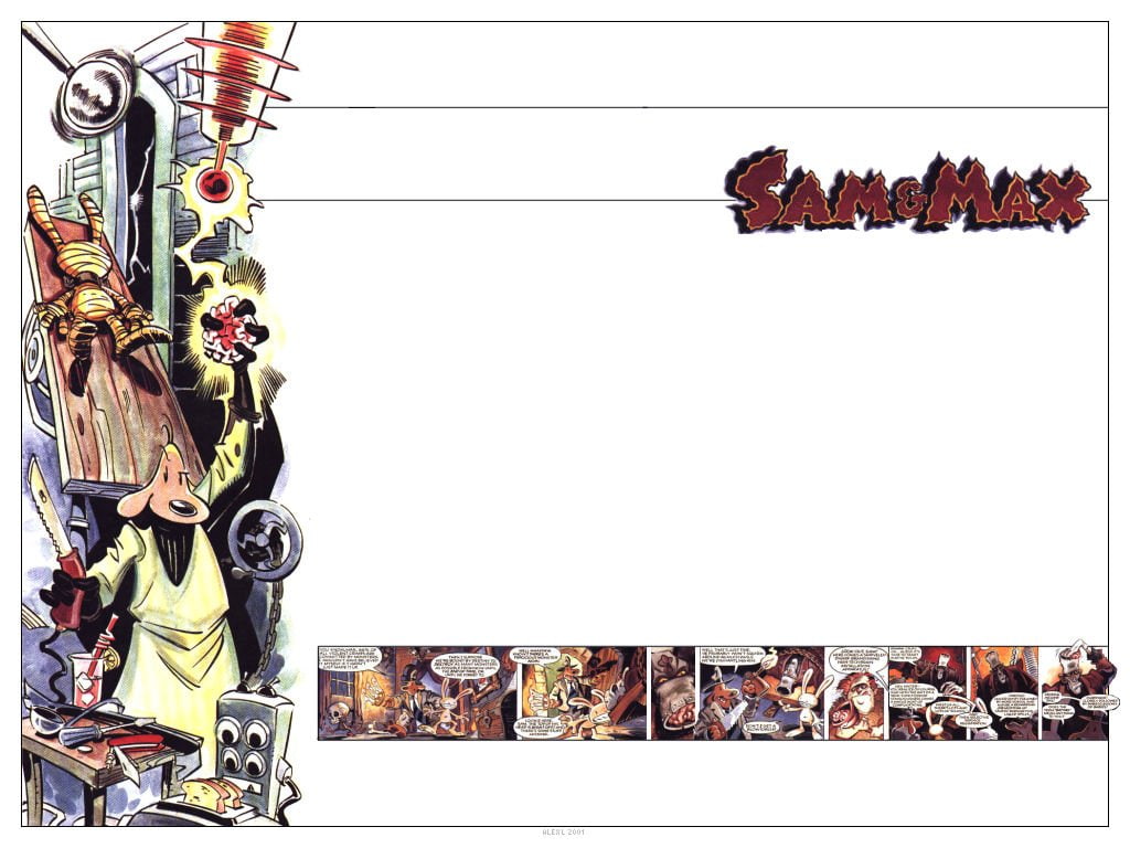 Max (Sam And Max), Sam (Sam And Max), 480P, Sam And Max, Comics, HD Wallpaper