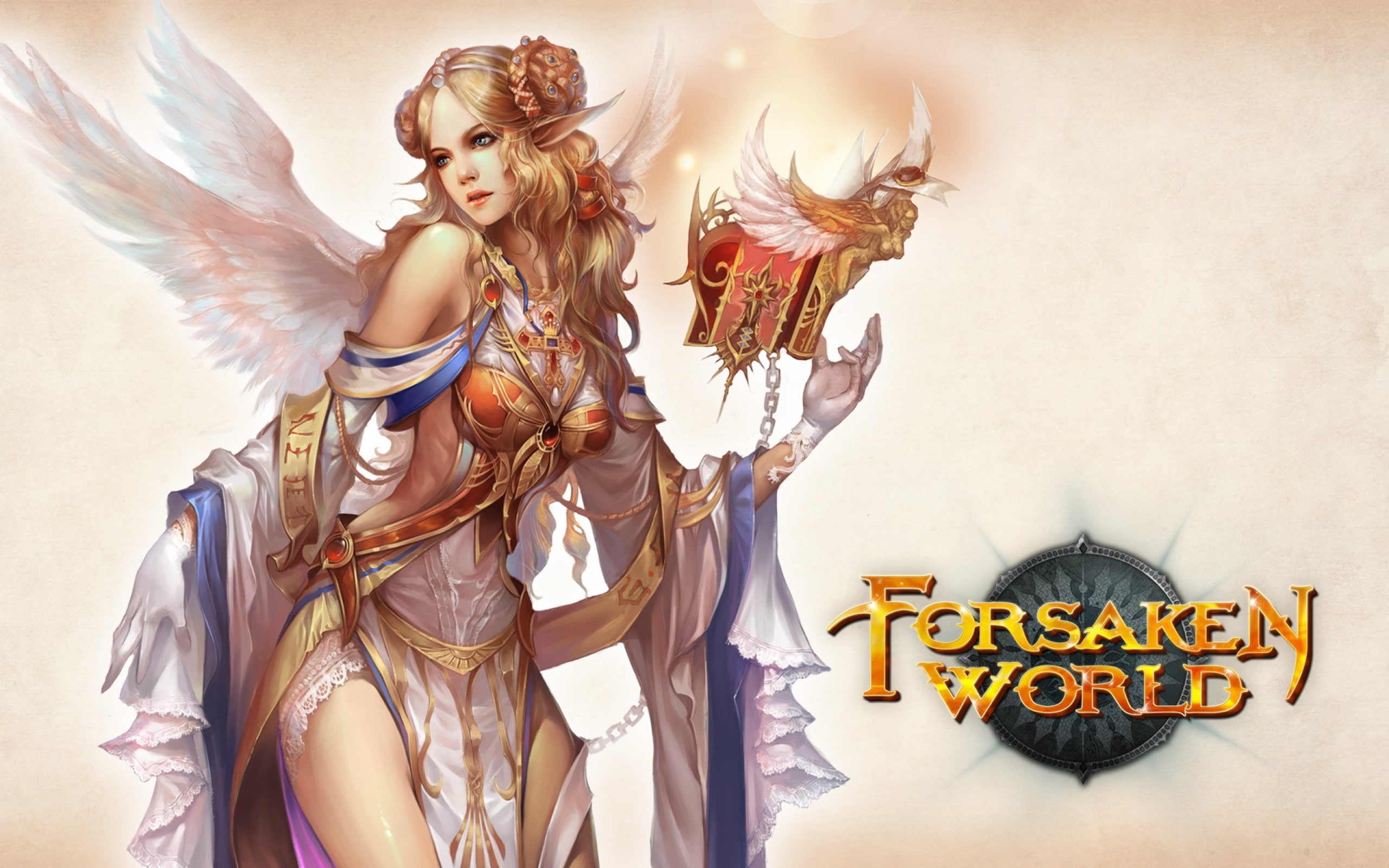 vampire, artwork, action, age, online, warrior, Dark, rpg, 2560x1600 px, fantasy, mmo, adventure, forsaken, poster, world, detail, fairy, Fighting, Shenmo, HD Wallpaper