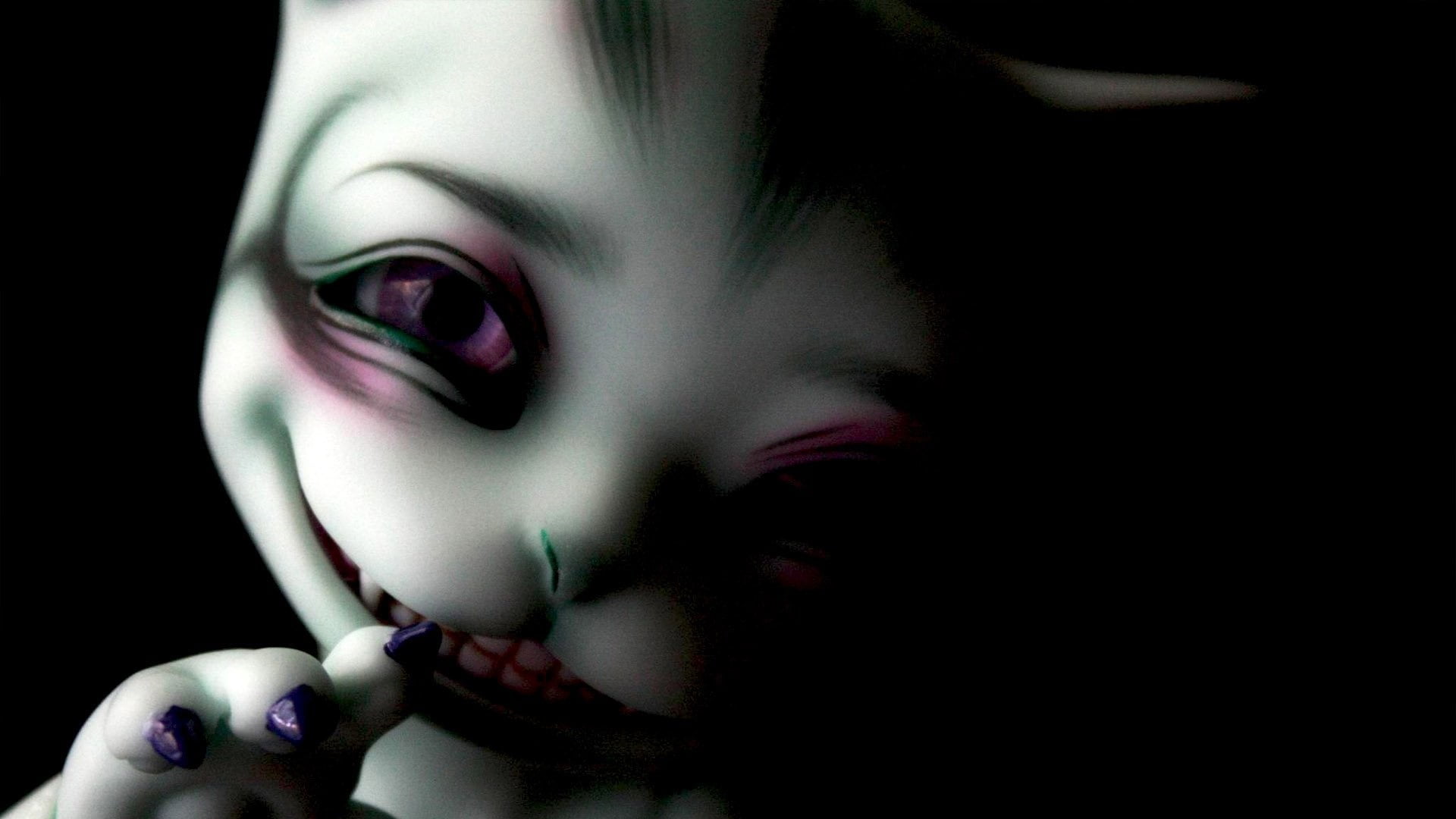 studio shot, cat, human lips, eye, one person, eyeshadow, weird, lipstick, cg artwork, portrait, scary, illustration, headshot, looking at camera, vampire, HD Wallpaper
