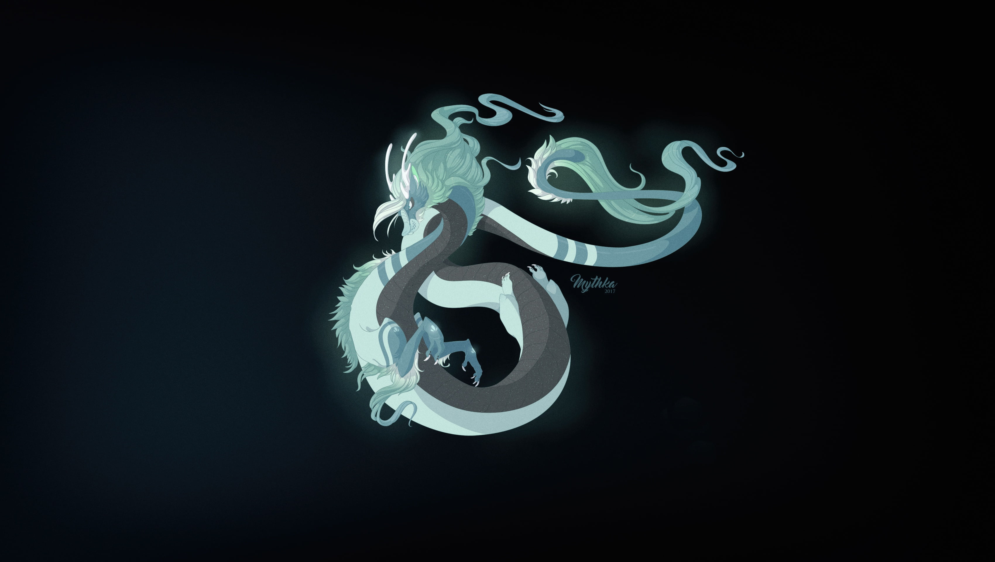 Fiction, Monsters, Mythology, 2K, Characters, Creatures, Dragon, Candice Sciortino, Folklore, May - June 2017 Designs, Fantasy, Mythka, Background, Art, HD Wallpaper