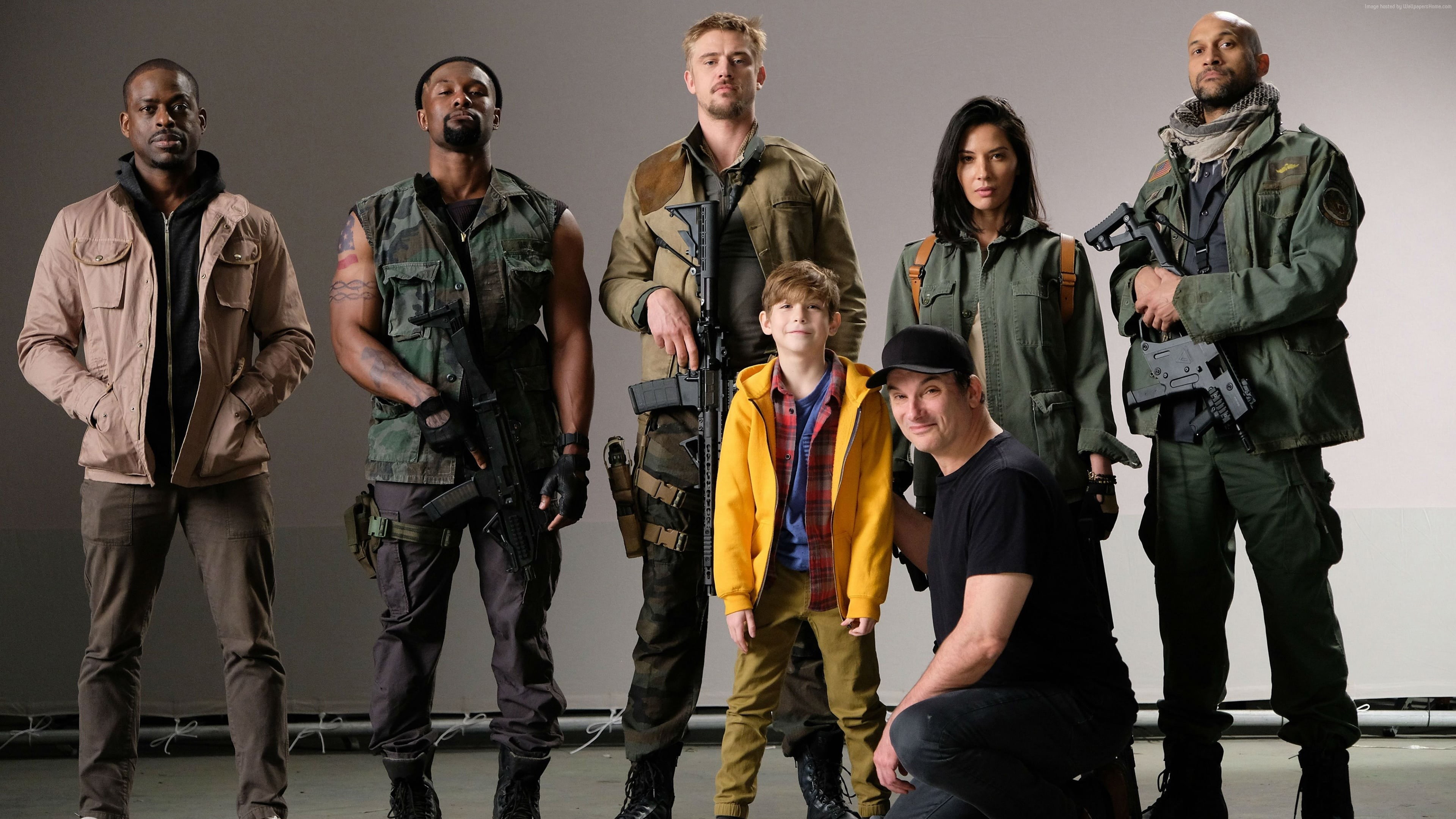 Yvonne Strahovski, 4K, Jacob Tremblay, Olivia Munn, The Predator 2018, 4K, HD Wallpaper
