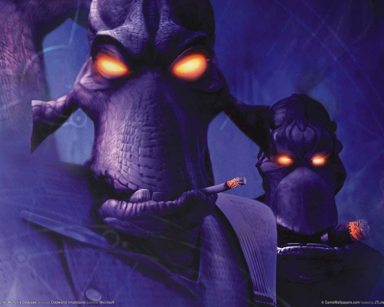Video Game, 720P, Oddworld, HD Wallpaper