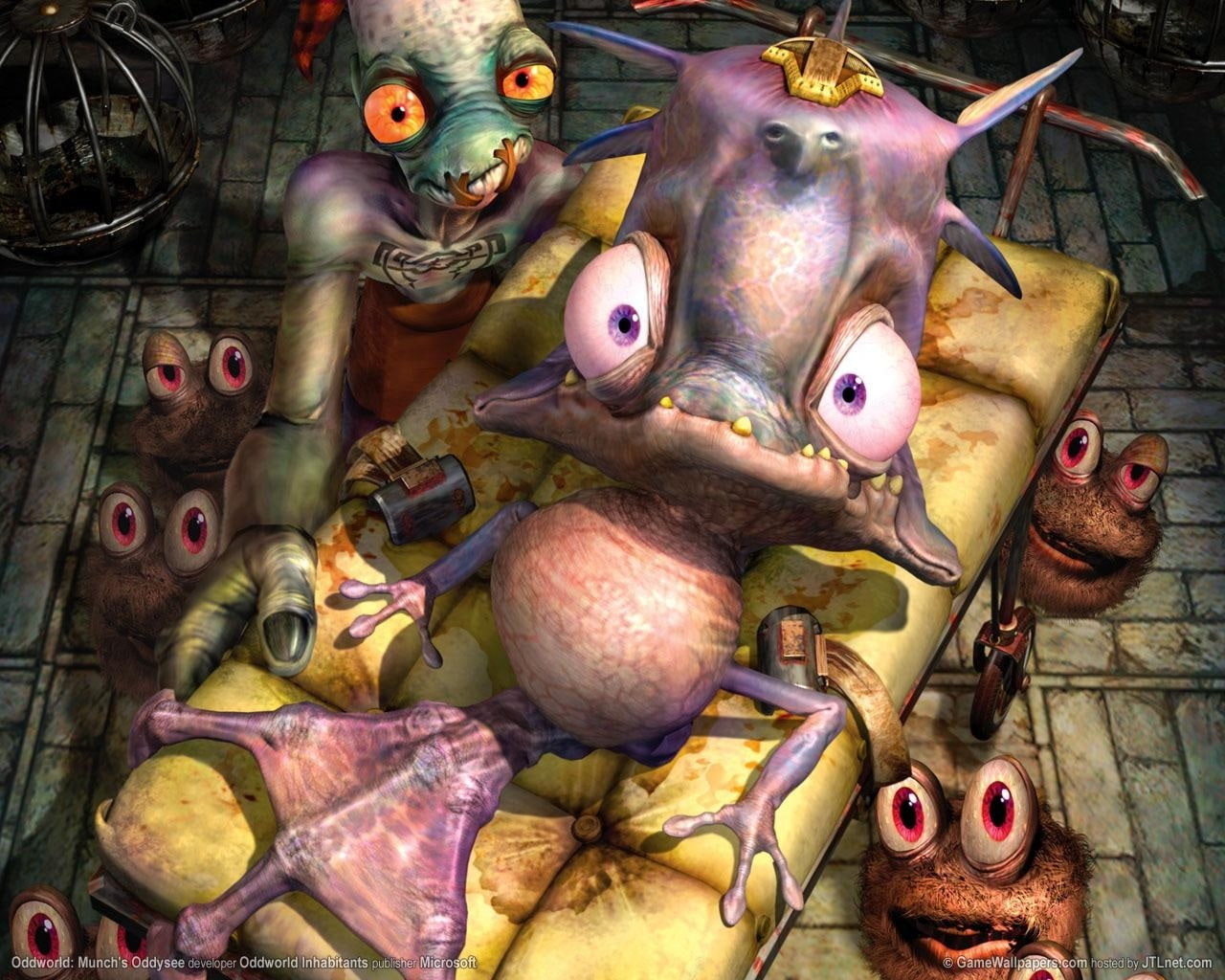 Oddworld, Video Game, 720P, HD Wallpaper
