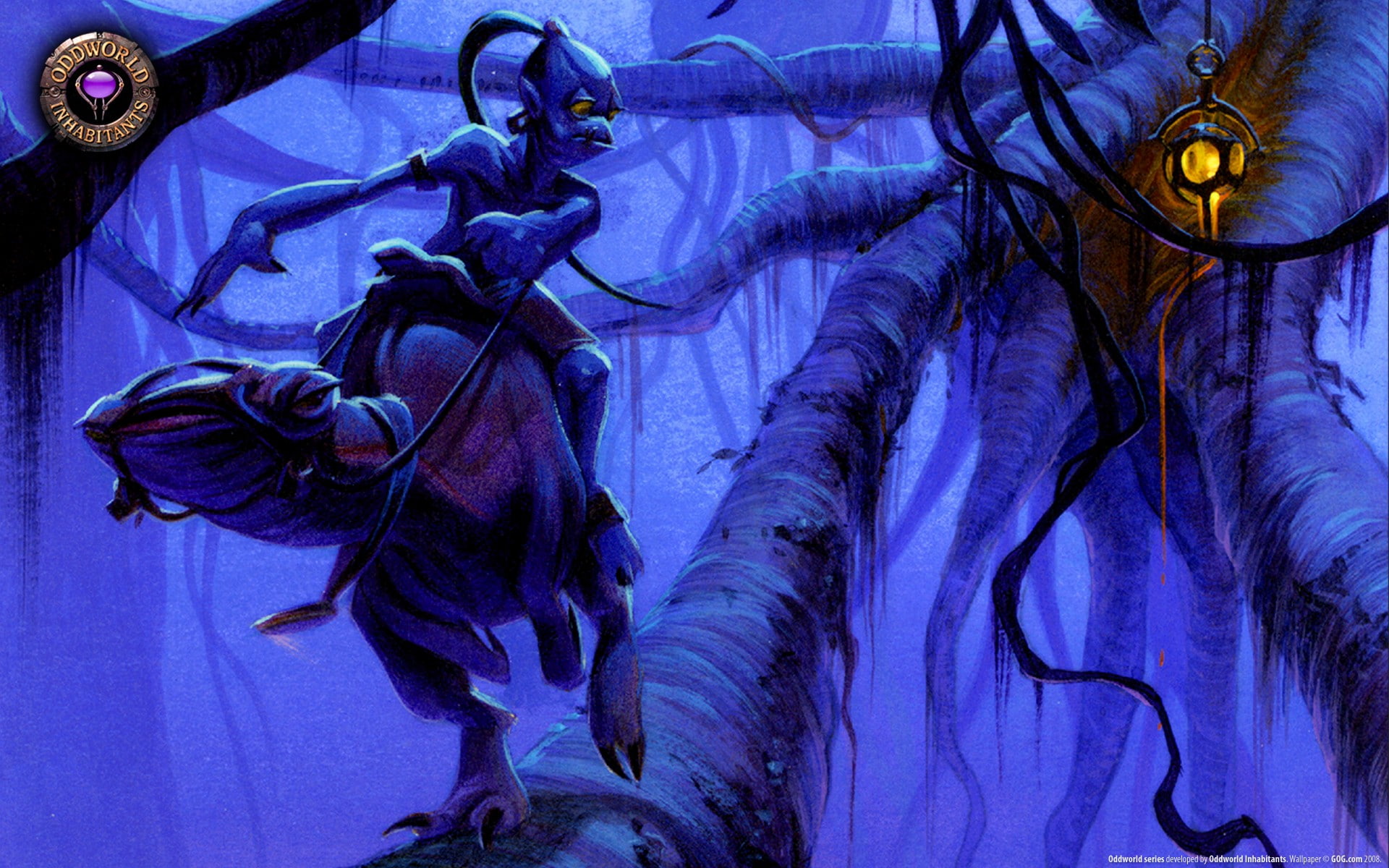 Oddworld, 1080P, Oddworld: Abes Oddysee, Aliens, video games, HD Wallpaper