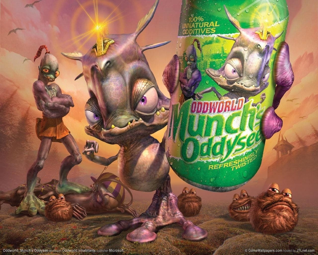 Oddworld, Video Game, 720P, HD Wallpaper